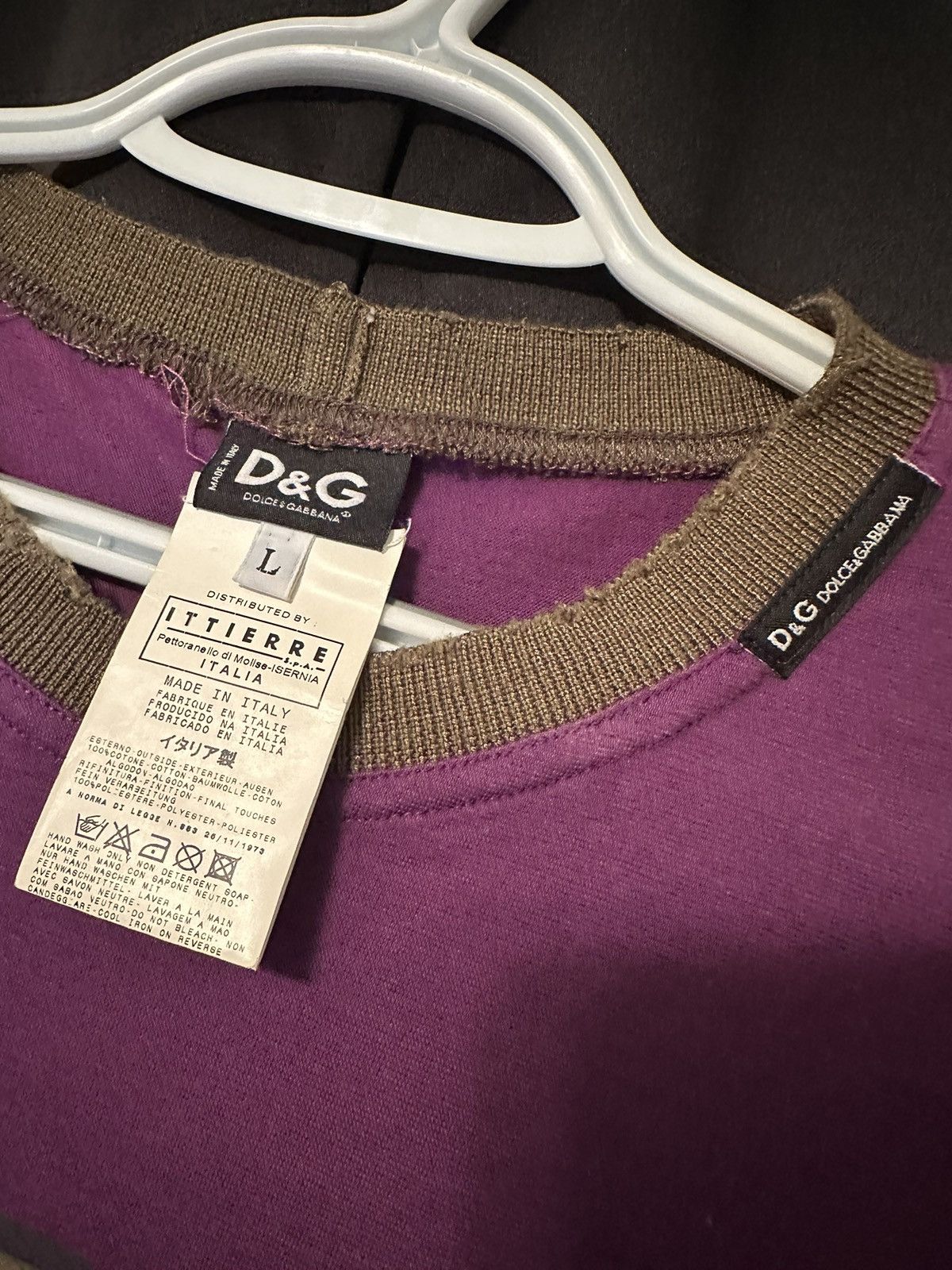 Dolce & Gabbana Dolce & Gabbana Joint T-Shirt Size US M / EU 48-50 / 2 - 3 Thumbnail