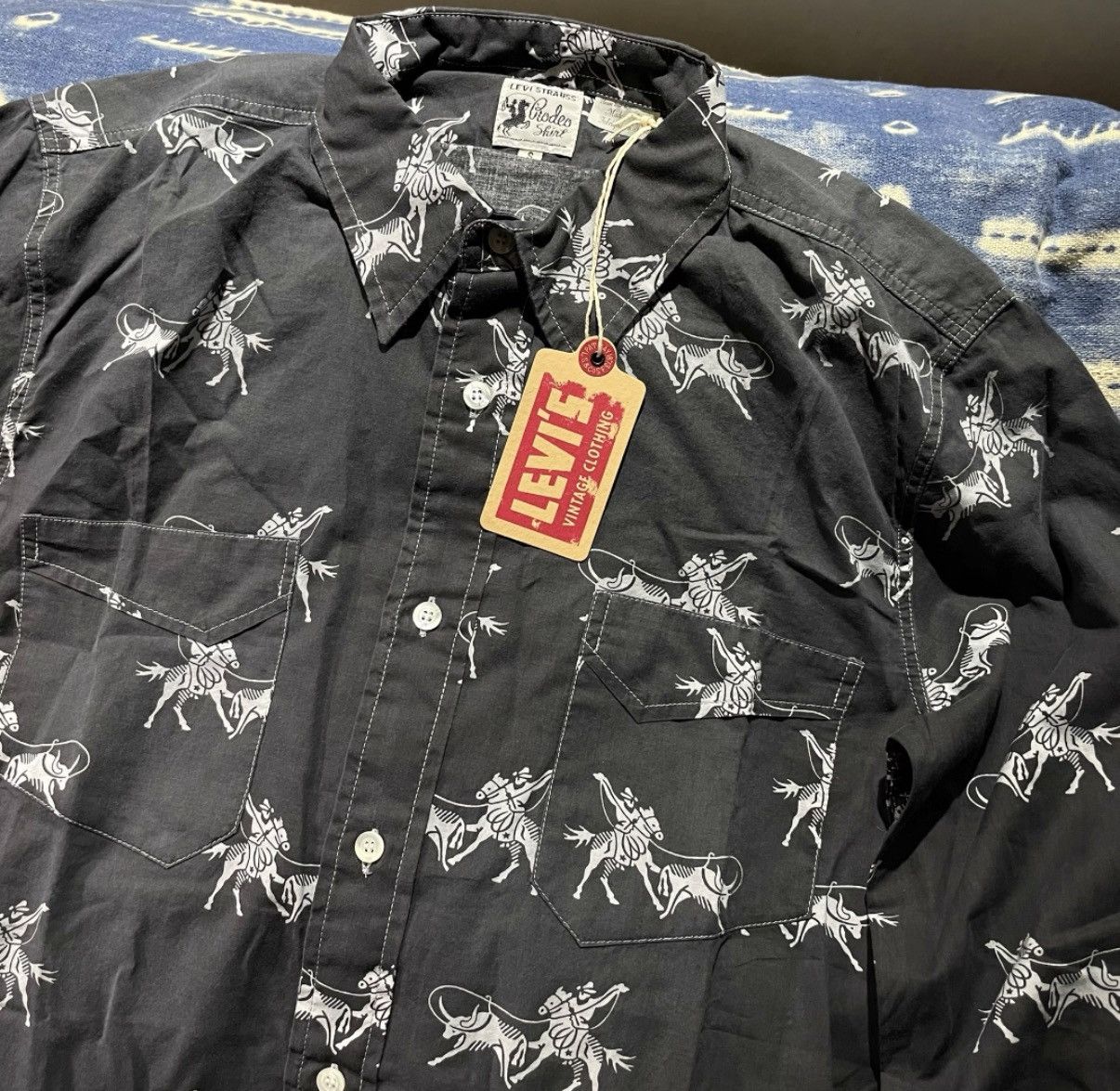 Levi's Vintage Clothing LVC Levi's Vintage Clothing x RRL Cowboy Shirt K22 Size US S / EU 44-46 / 1 - 4 Thumbnail