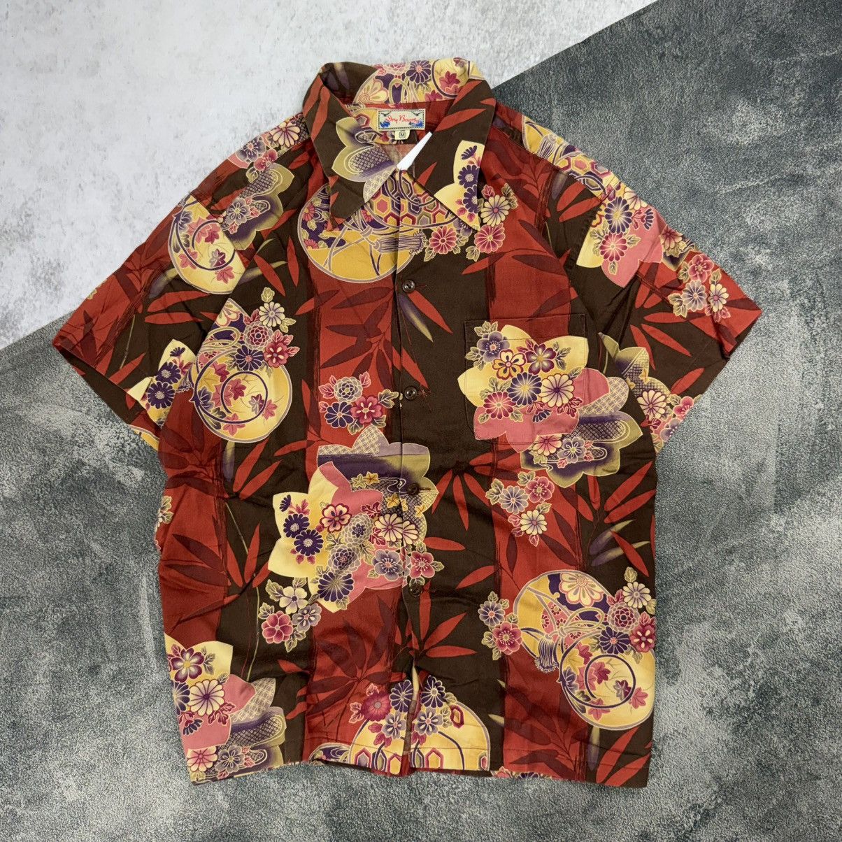 Dry Bones Dry Bones hawaiian floral japanese shirts Size US M / EU 48-50 / 2 - 1 Thumbnail