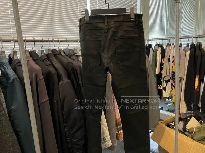 Amiri Amiri Size 36 Wax knees destroy jeans Size US 36 / EU 52 - 2 Thumbnail
