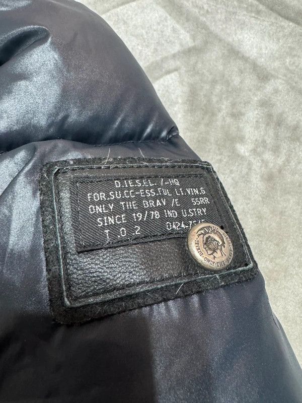 Diesel Diesel Co Military Down Puffer Jacket Leather XXL-L rare Size US L / EU 52-54 / 3 - 5 Thumbnail