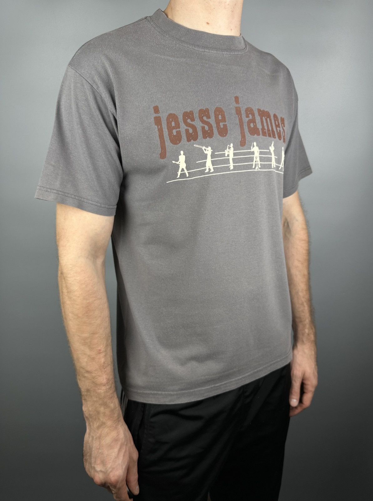 Vintage 90s Vintage Jesse James Soul Singer T Shirt Tee Jazz Anvil Size US M / EU 48-50 / 2 - 10 Thumbnail