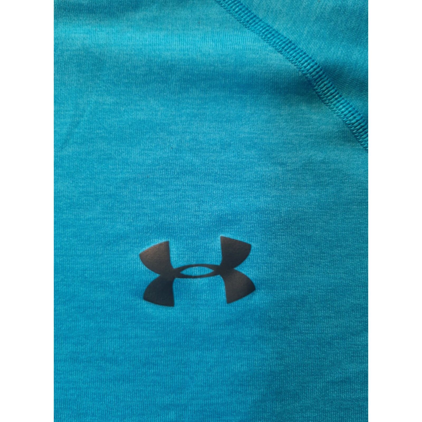 Under Armour Under Armour Short Sleeve Mens Small Loose Fit Blue Polo Shirt Mens S Regular Size Blue Size US 29 - 2 Thumbnail