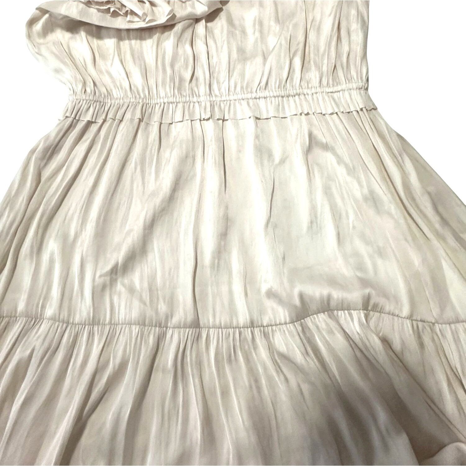 Ulla Johnson Ulla Johnson Blaire Midi Dress, Blanc , Cream, Size 8, NWT Size M / US 6-8 / IT 42-44 - 6 Thumbnail