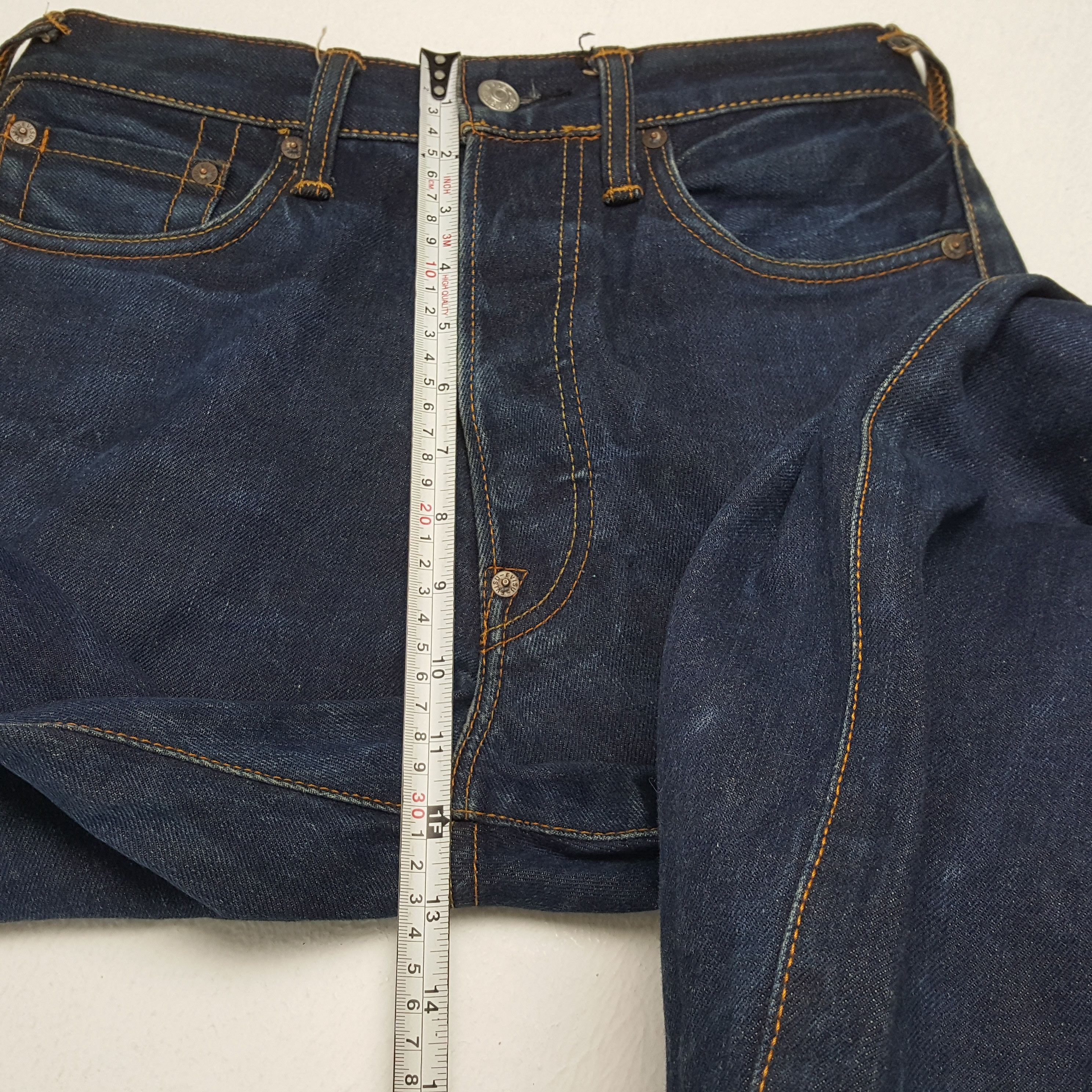 Evisu × Japanese Brand × Vintage Vintage EVISU Japanese Brand Daicock Style Jeans Size US 27 - 8 Thumbnail