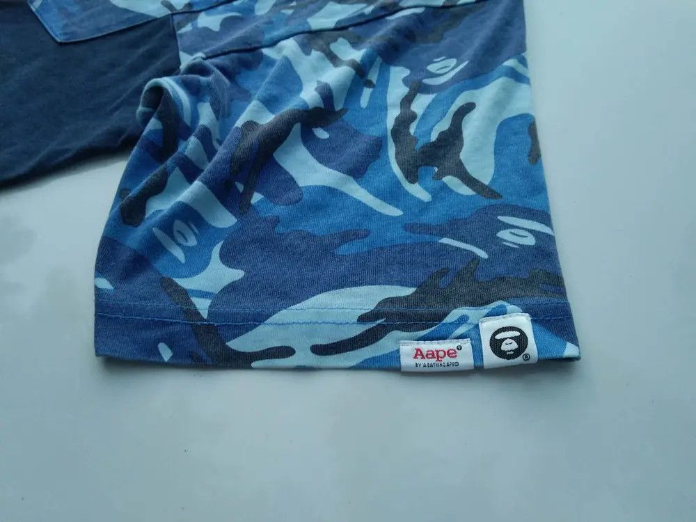 Aape A BATHING AAPE SINGLE POCKET T-SHIRT Size US XL / EU 56 / 4 - 7 Thumbnail
