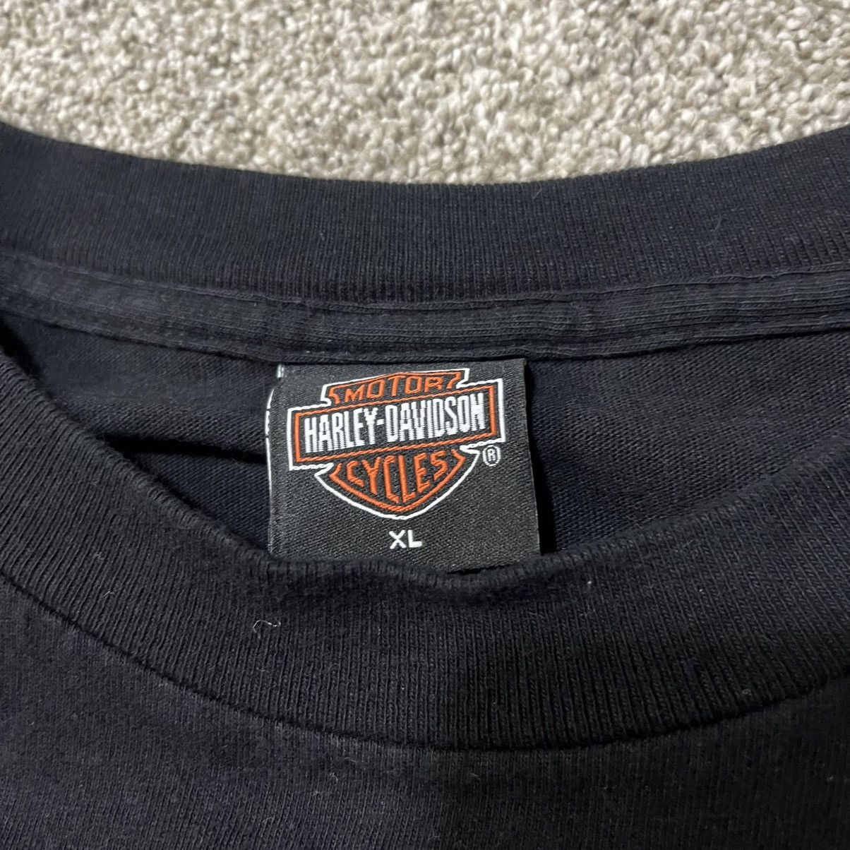 Harley Davidson Vintage Harley Davidson Tee shirt Size US XL / EU 56 / 4 - 3 Thumbnail