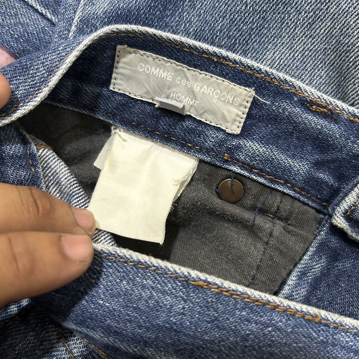 Comme des Garcons Homme Vintage Comme Des Garcons Homme Distressed Denim Size US 29 - 11 Thumbnail