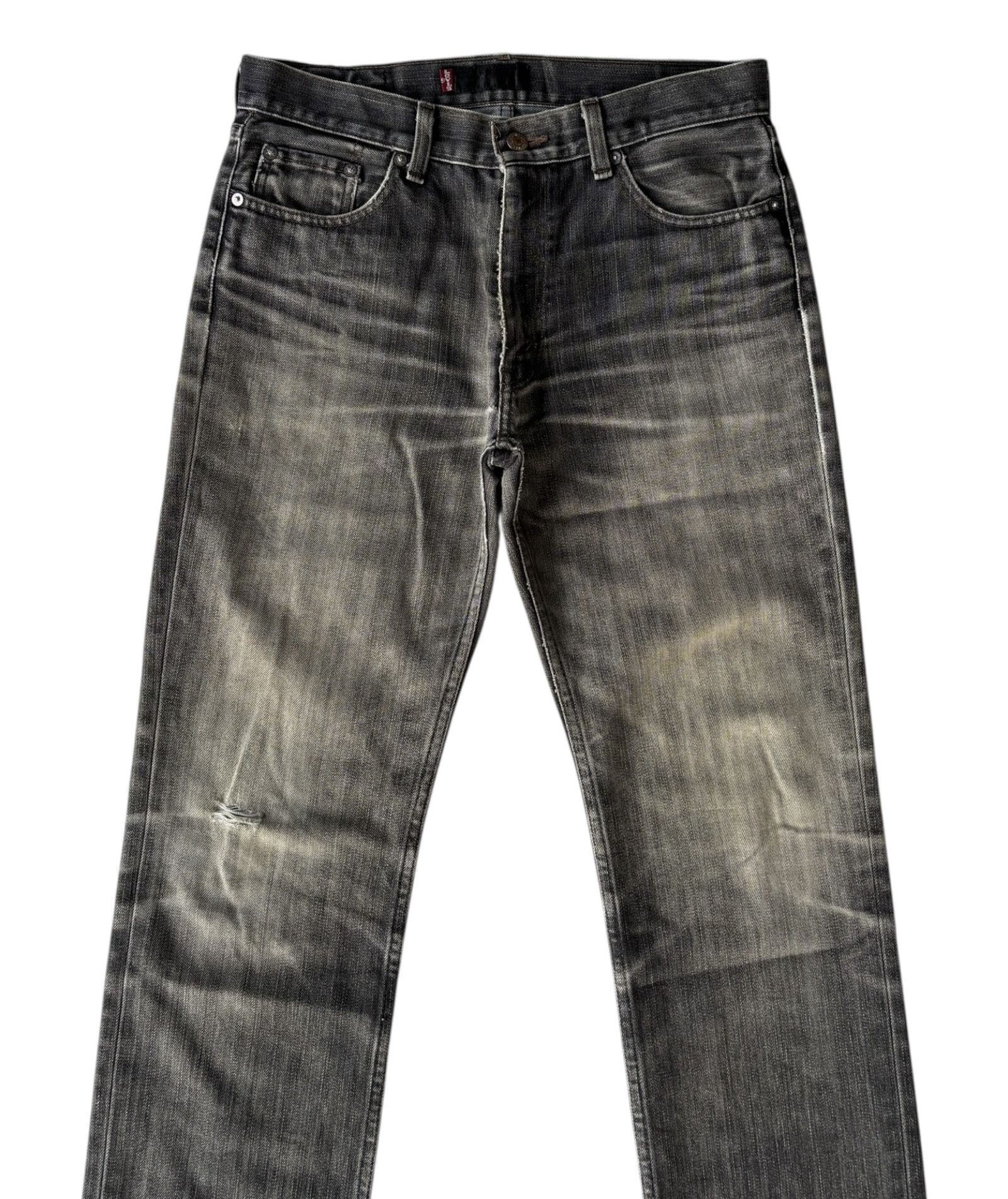 Kapital × Levi's × Undercover Vintage Levis Red Tab Black Faded Distressed Denim Size US 31 - 5 Thumbnail