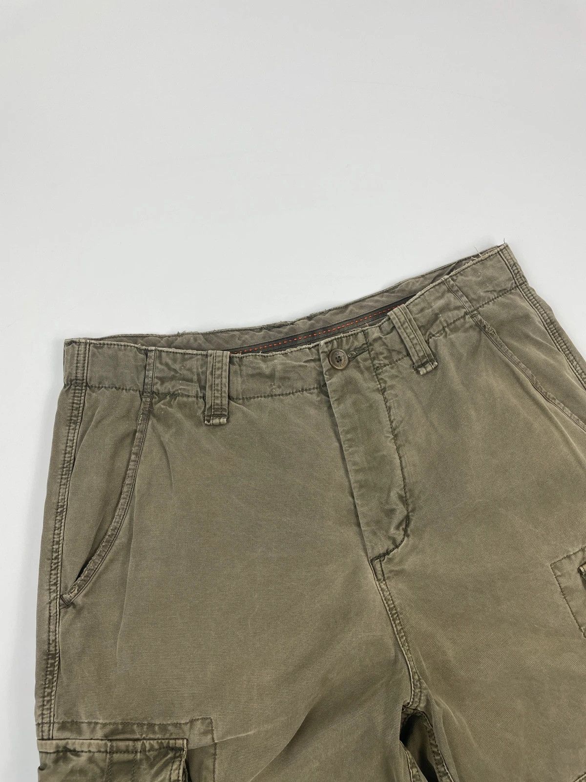 Dolce & Gabbana Dolce Gabbana FW2006 Cargo Military Short Army Khaki Green Size US 34 / EU 50 - 2 Thumbnail