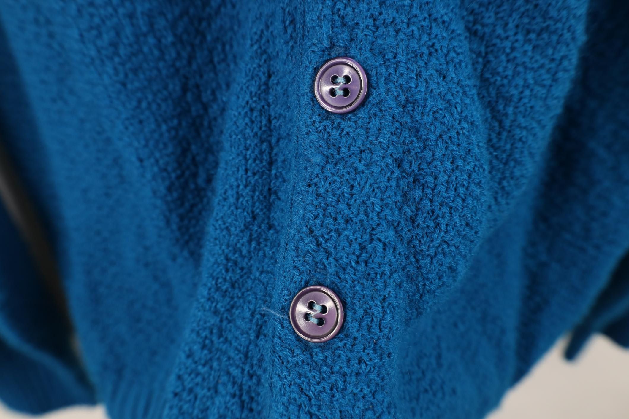 Vintage Vintage 60s Streetwear Knit Kurt Cobain Cardigan Sweater Size US M / EU 48-50 / 2 - 5 Thumbnail