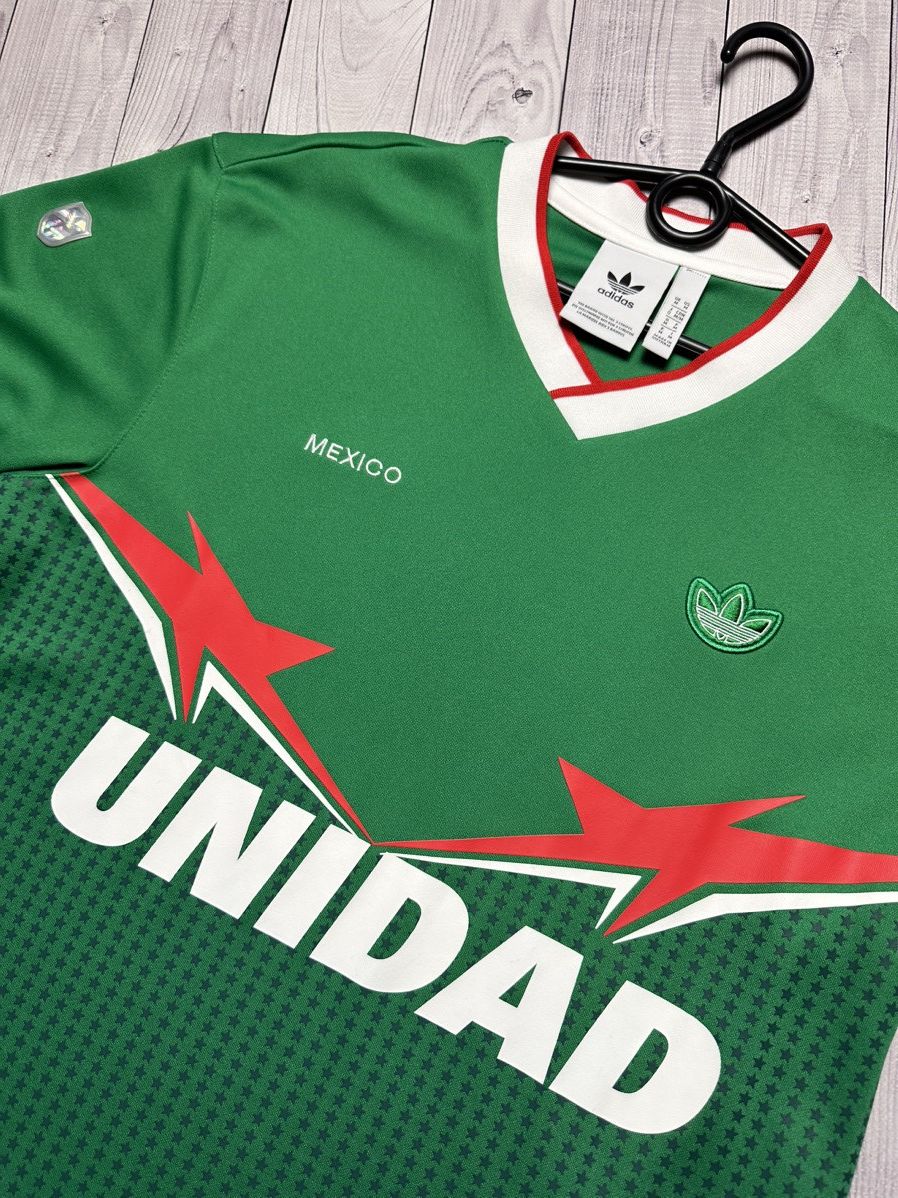 Adidas Vintage Mexico soccer jersey size M green rare Unidad Size US M / EU 48-50 / 2 - 3 Thumbnail