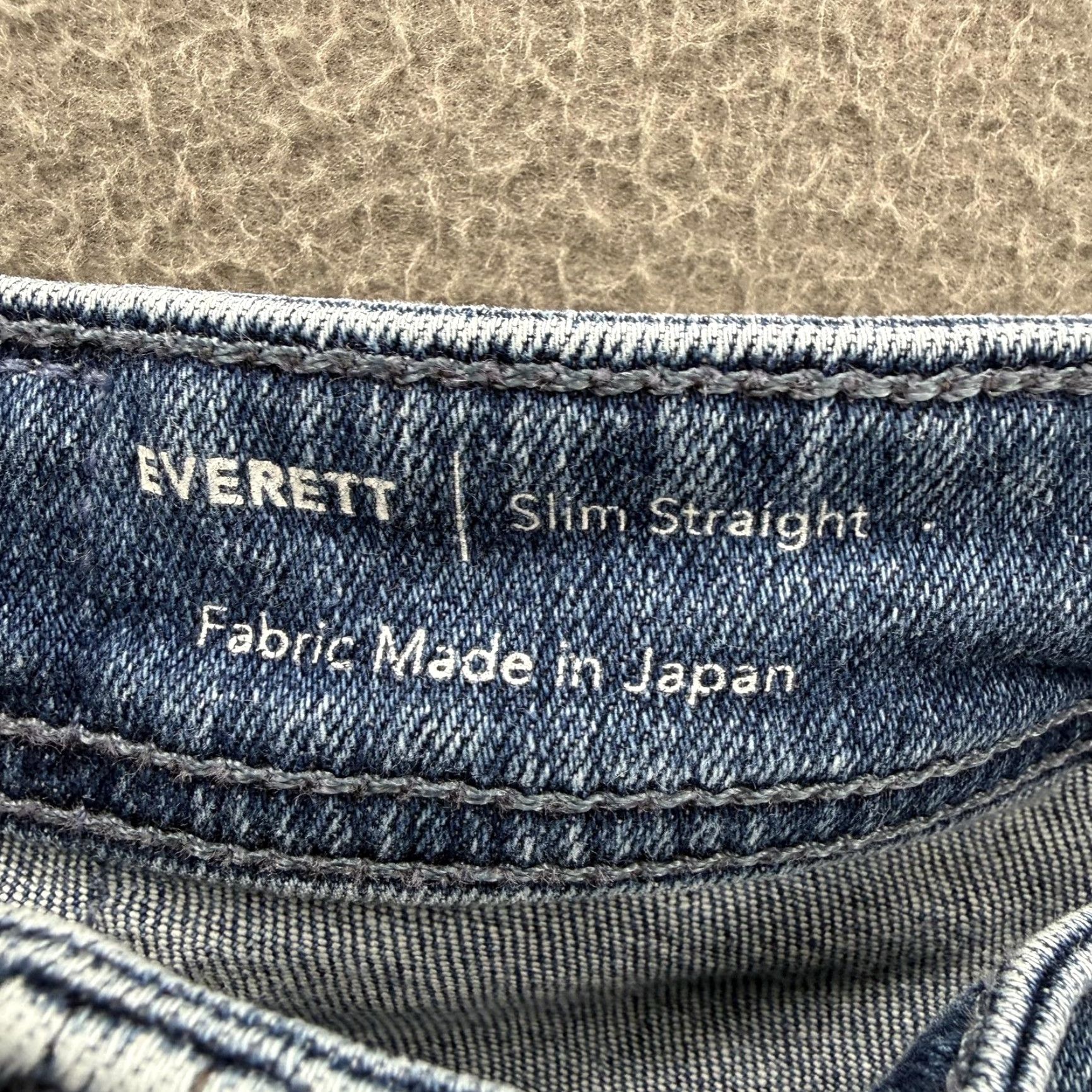 Vintage AG Adriano Goldschmied Everett Jeans Mens 29x34 Blue Slim Straight Size US 29 - 3 Thumbnail