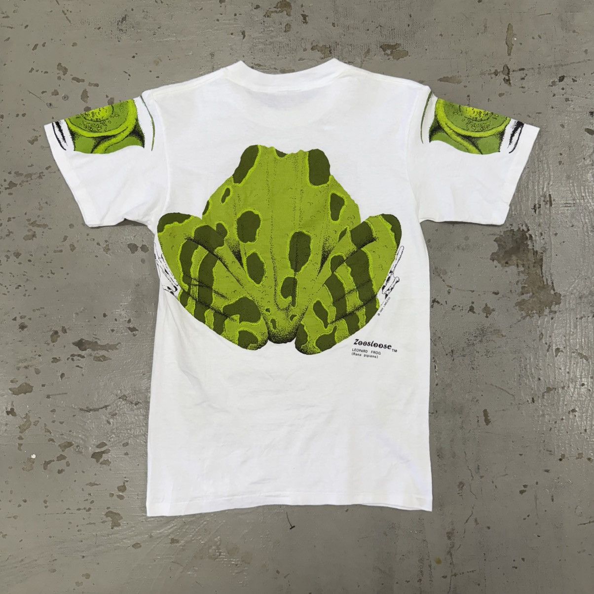 Arts & Science Vintage 80s Zoosloose Frog Graphic Tee Size US M / EU 48-50 / 2 - 2 Thumbnail