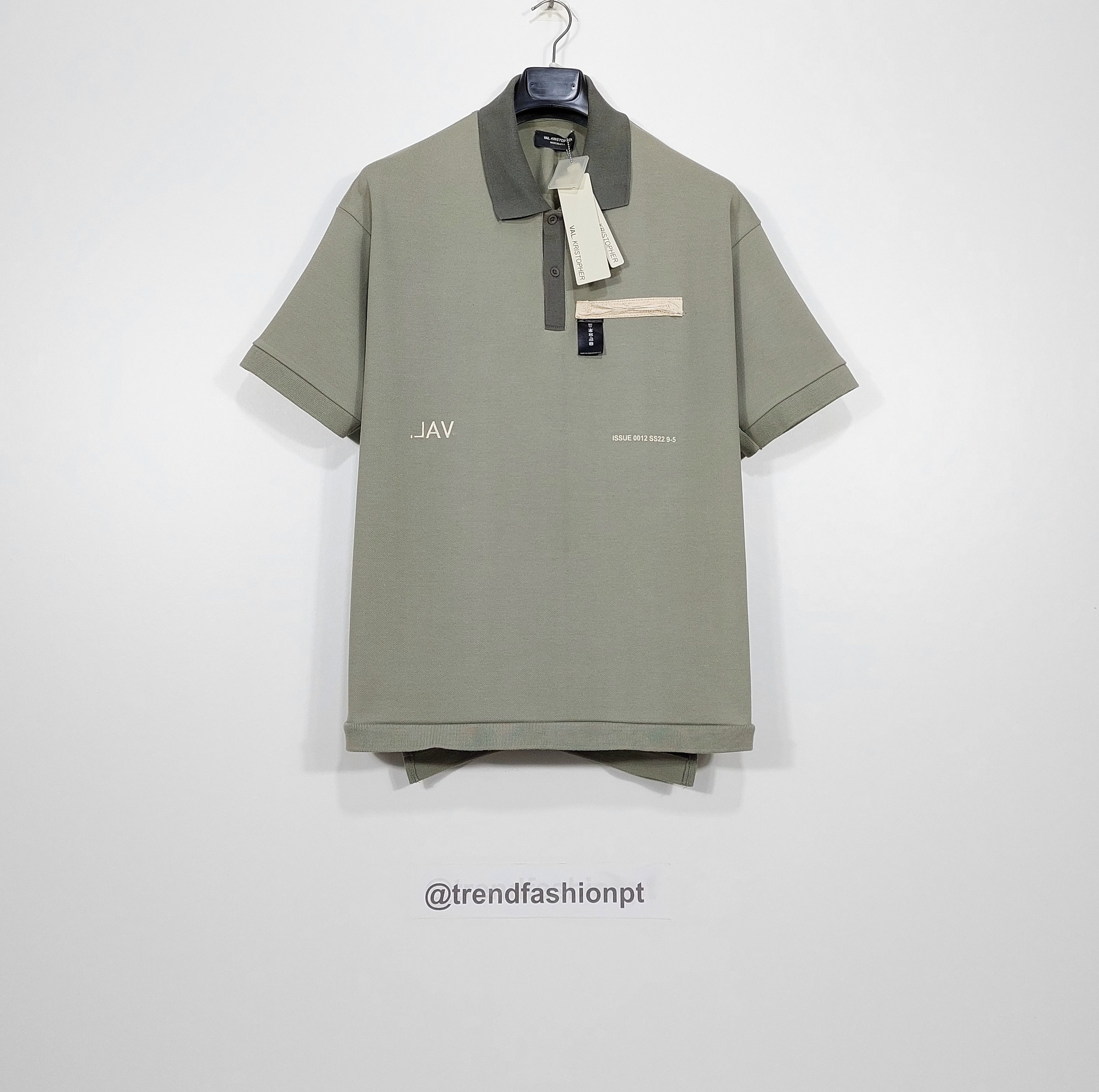 Val Kristopher two toned polo shirt - green M Size US M / EU 48-50 / 2 - 1 Thumbnail