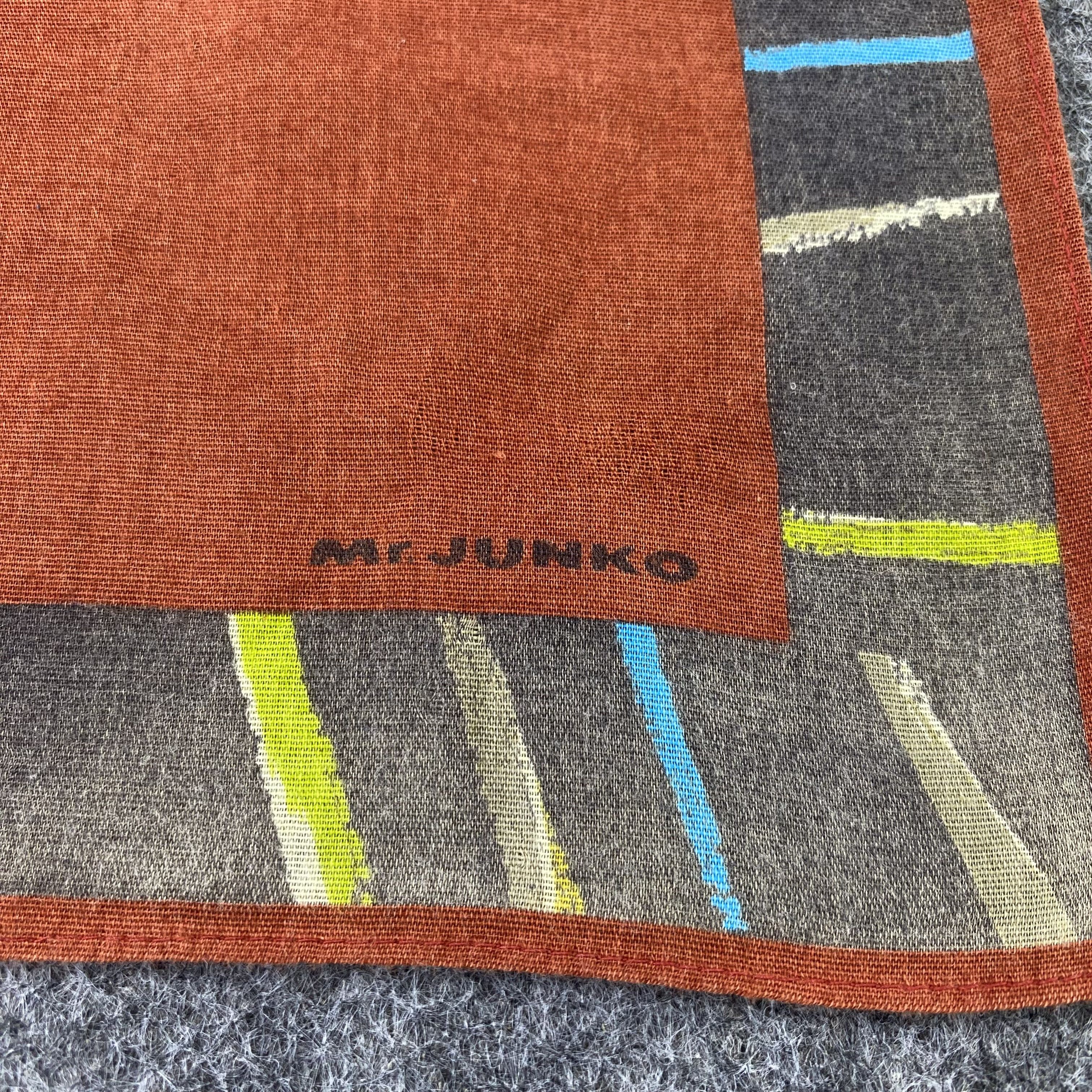 Japanese Brand Mr. Junko Handkerchief / Bandana / Neckerchief -B776 Size ONE SIZE - 5 Thumbnail