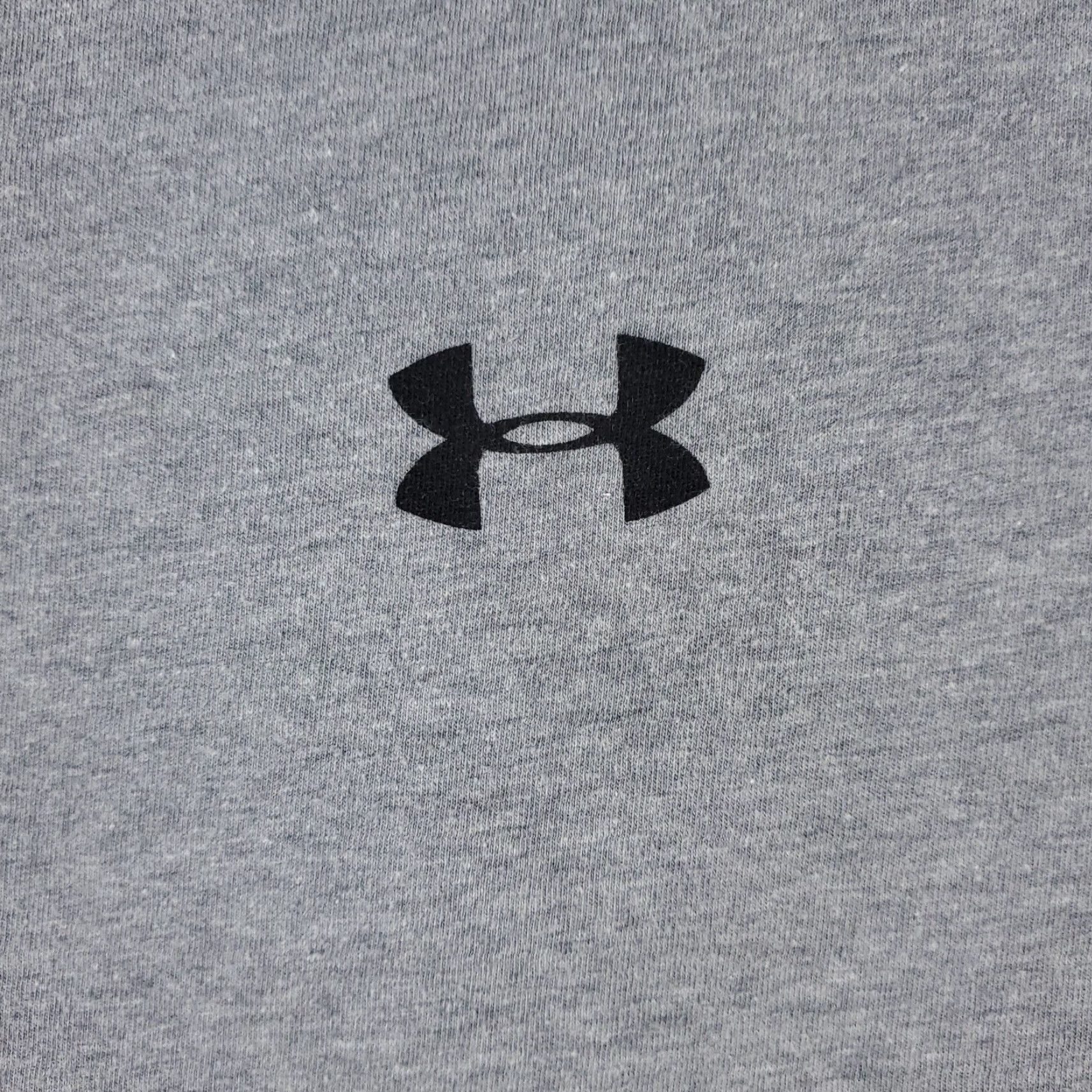 Under Armour Under Armour T Shirt Mens XL Gray Active Workout Gym Short Sleeve Regular Breathable Logo Sports Modern Shirts Mens Size US XL / EU 56 / 4 - 2 Thumbnail