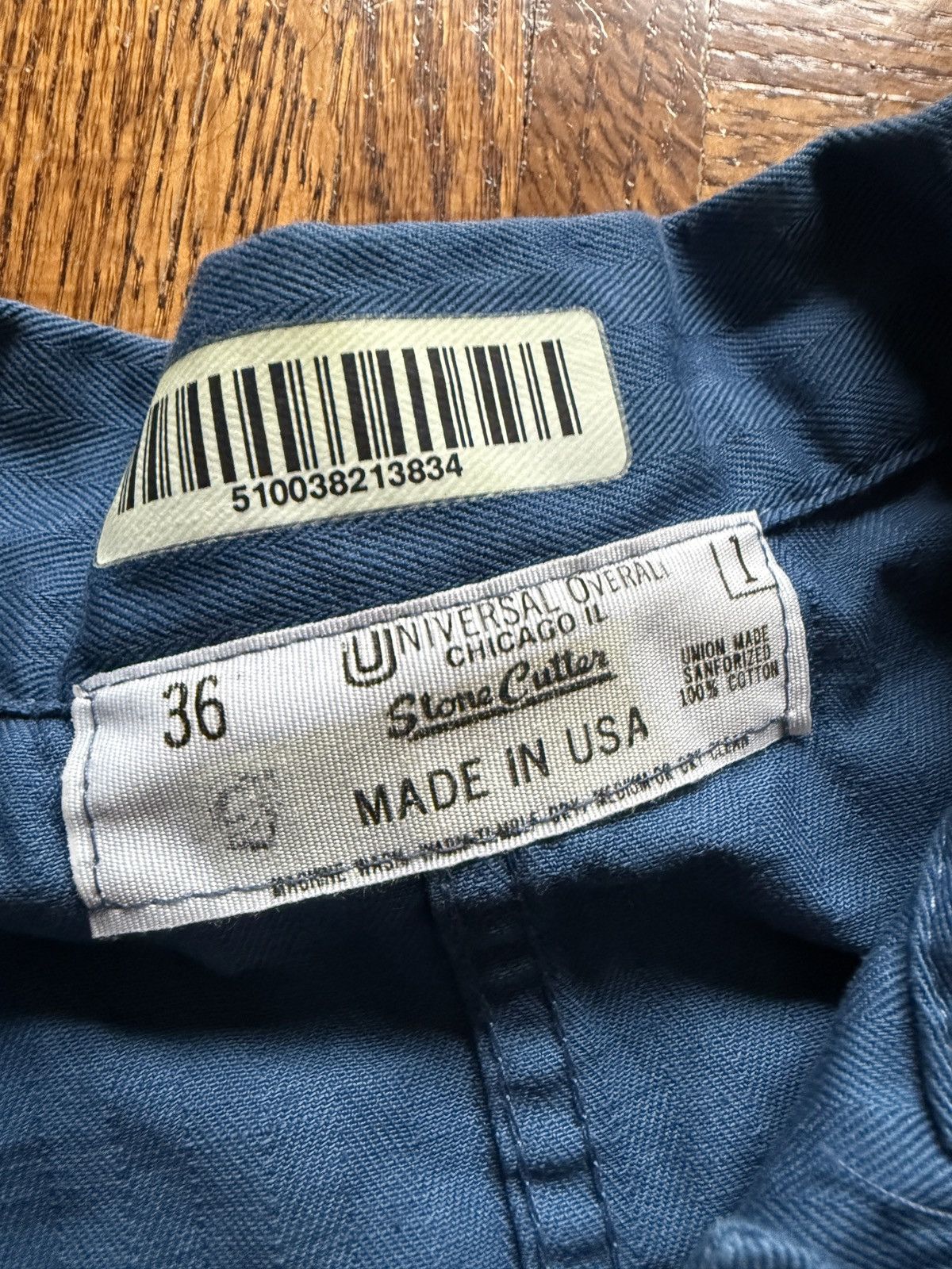 Vintage Vintage 60s Universal Chicago HBT Shop Work Coat NOS Size US M / EU 48-50 / 2 - 5 Thumbnail