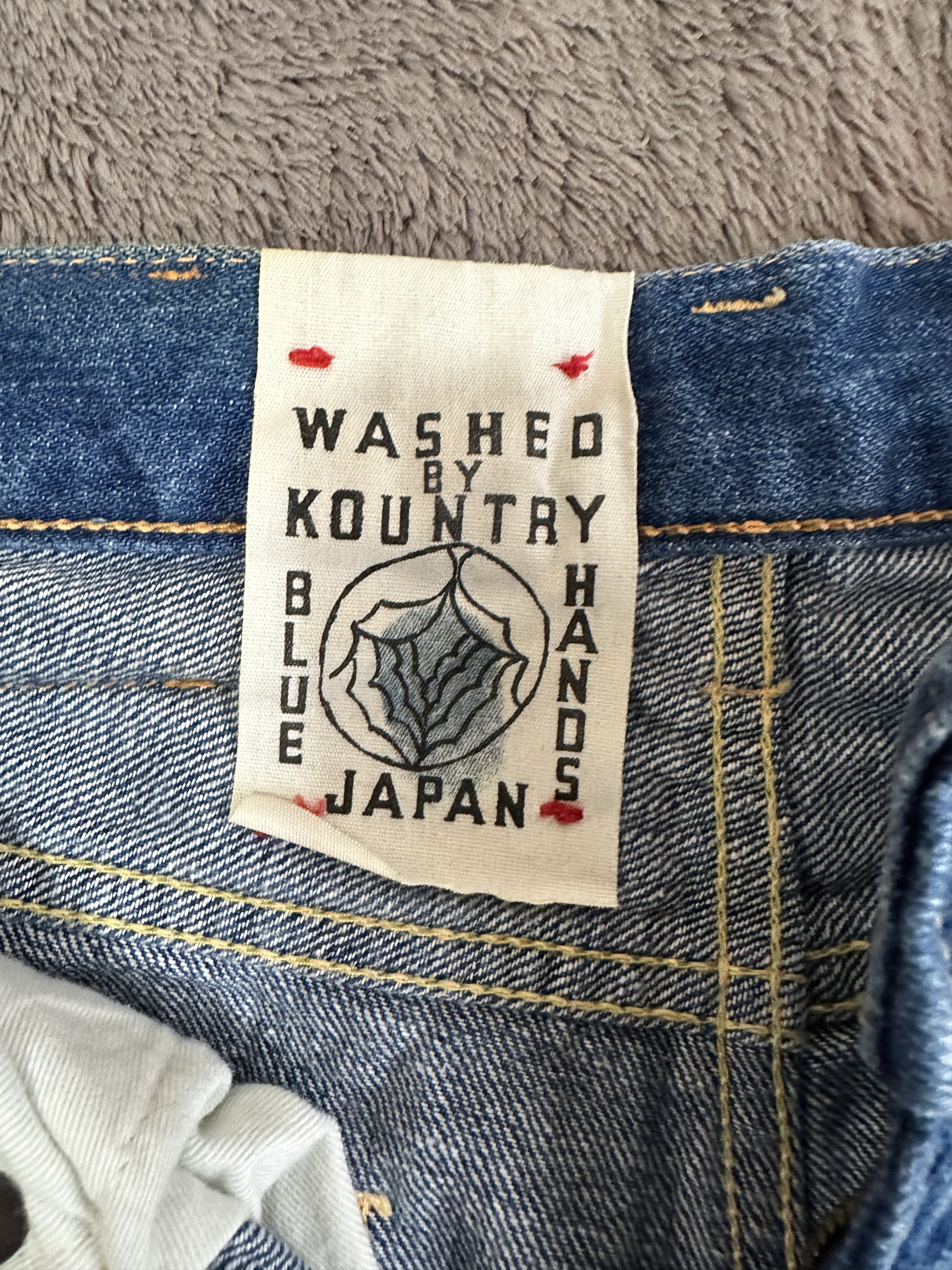 Kapital KAPITAL 14oz Denim 5p Flare Pants Blue Size 29 Size US 29 - 8 Thumbnail