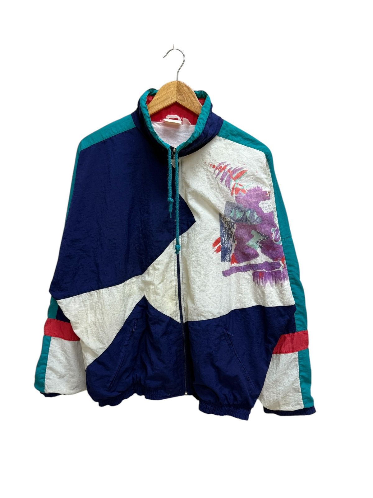 Japanese Brand Vintage 90s Juko Sport Sweater Size US L / EU 52-54 / 3 - 1 Thumbnail