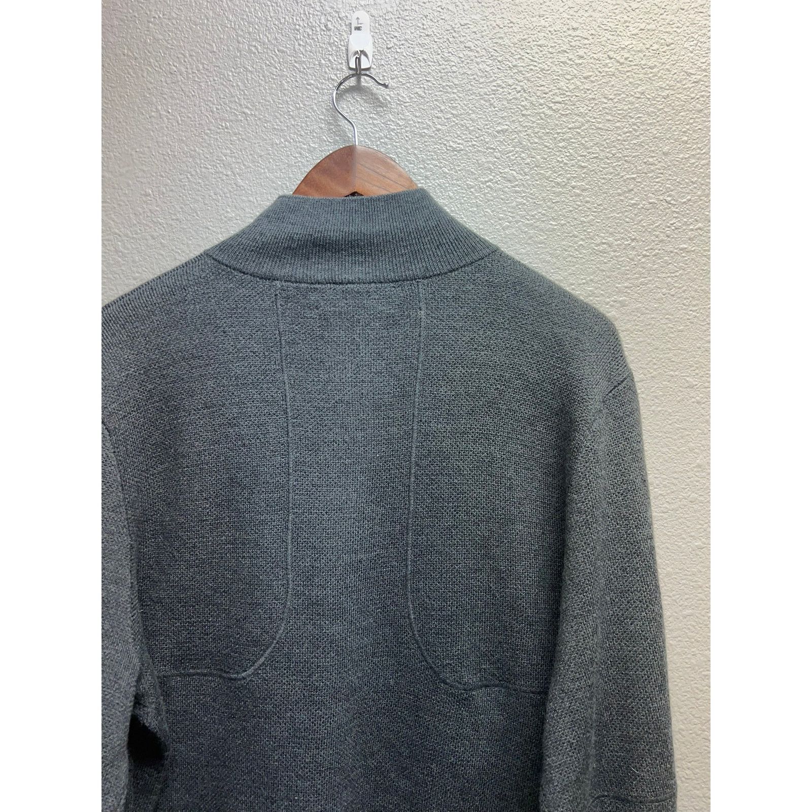 Vineyard Vines Vineyard Vines Shep & Ian Sweater Gray Large Merino Wool Size US L / EU 52-54 / 3 - 9 Thumbnail