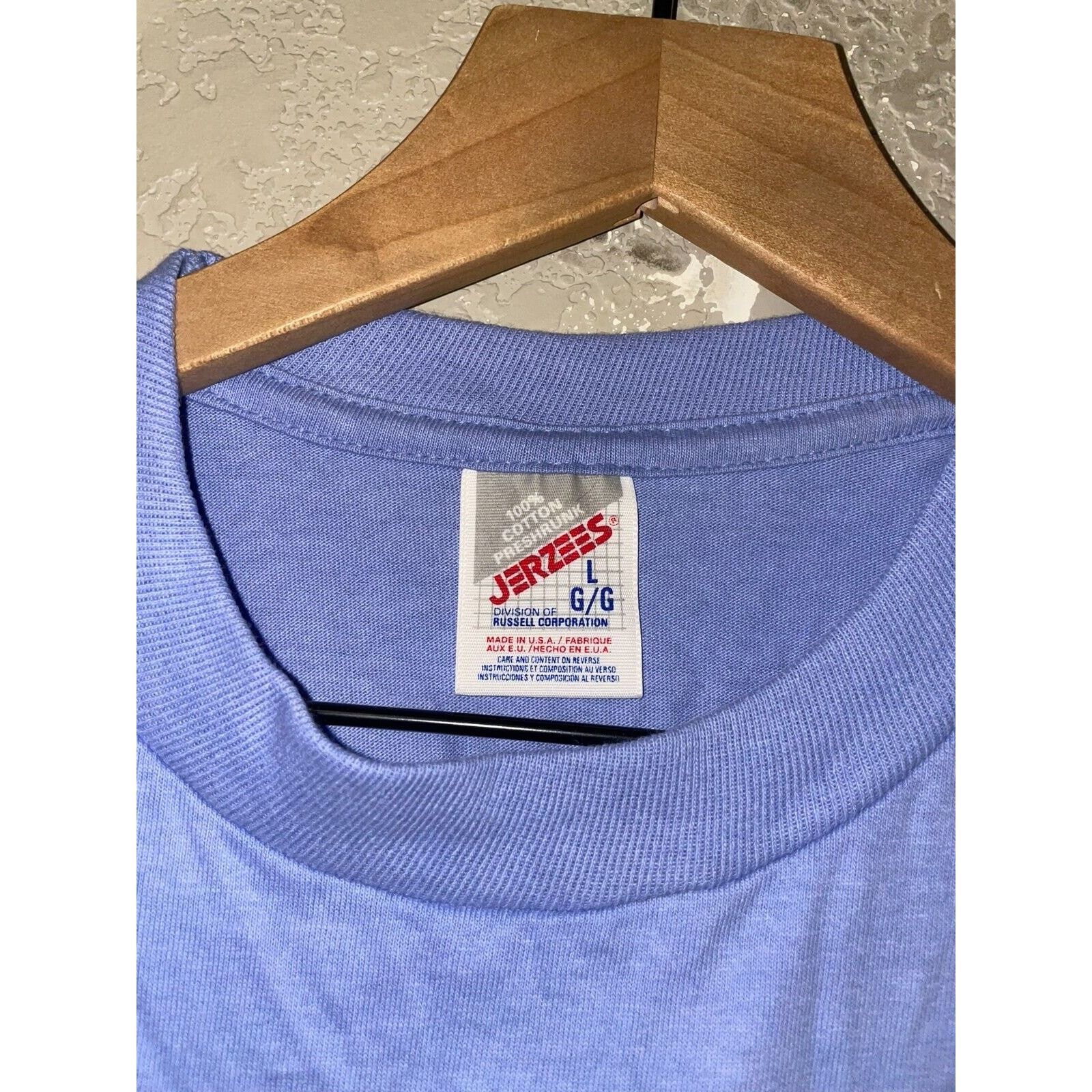 Jerzees Vintage Gatlinburg Shirt TN Tennessee Purple Tee VTG 90s L Size US L / EU 52-54 / 3 - 8 Thumbnail