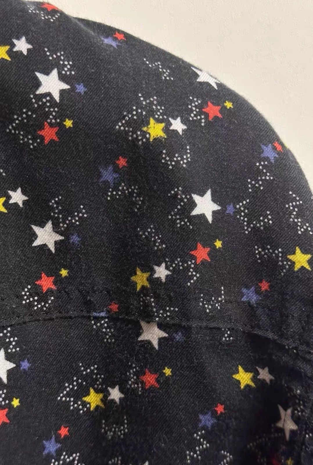 Saint Laurent Paris Saint Laurent Colorful Star Shirt Size: XL Size US XL / EU 56 / 4 - 5 Thumbnail