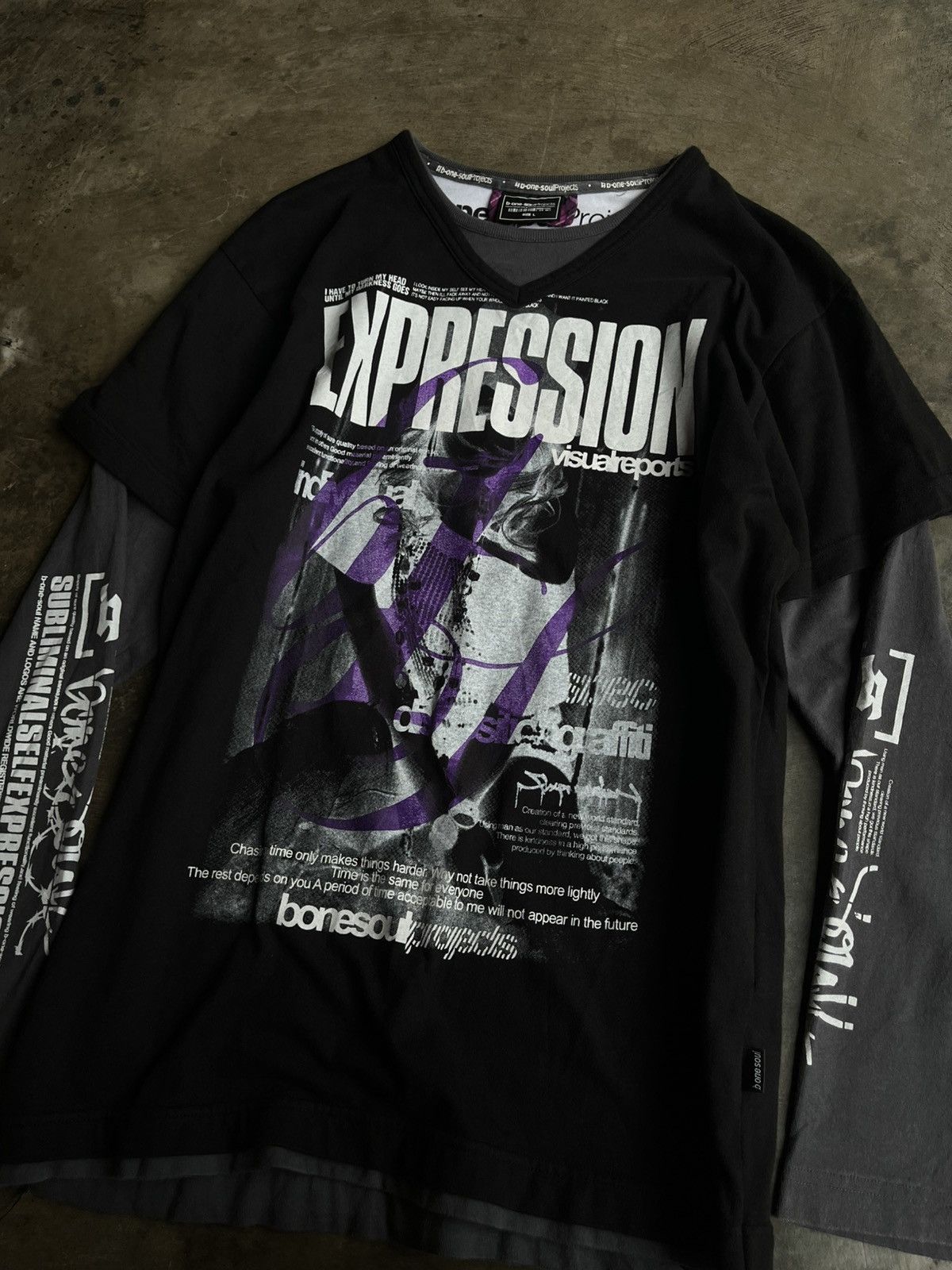 14th Addiction Japanese B-One-Soul Double Layer Style Seditionaries Punk Size US L / EU 52-54 / 3 - 4 Thumbnail
