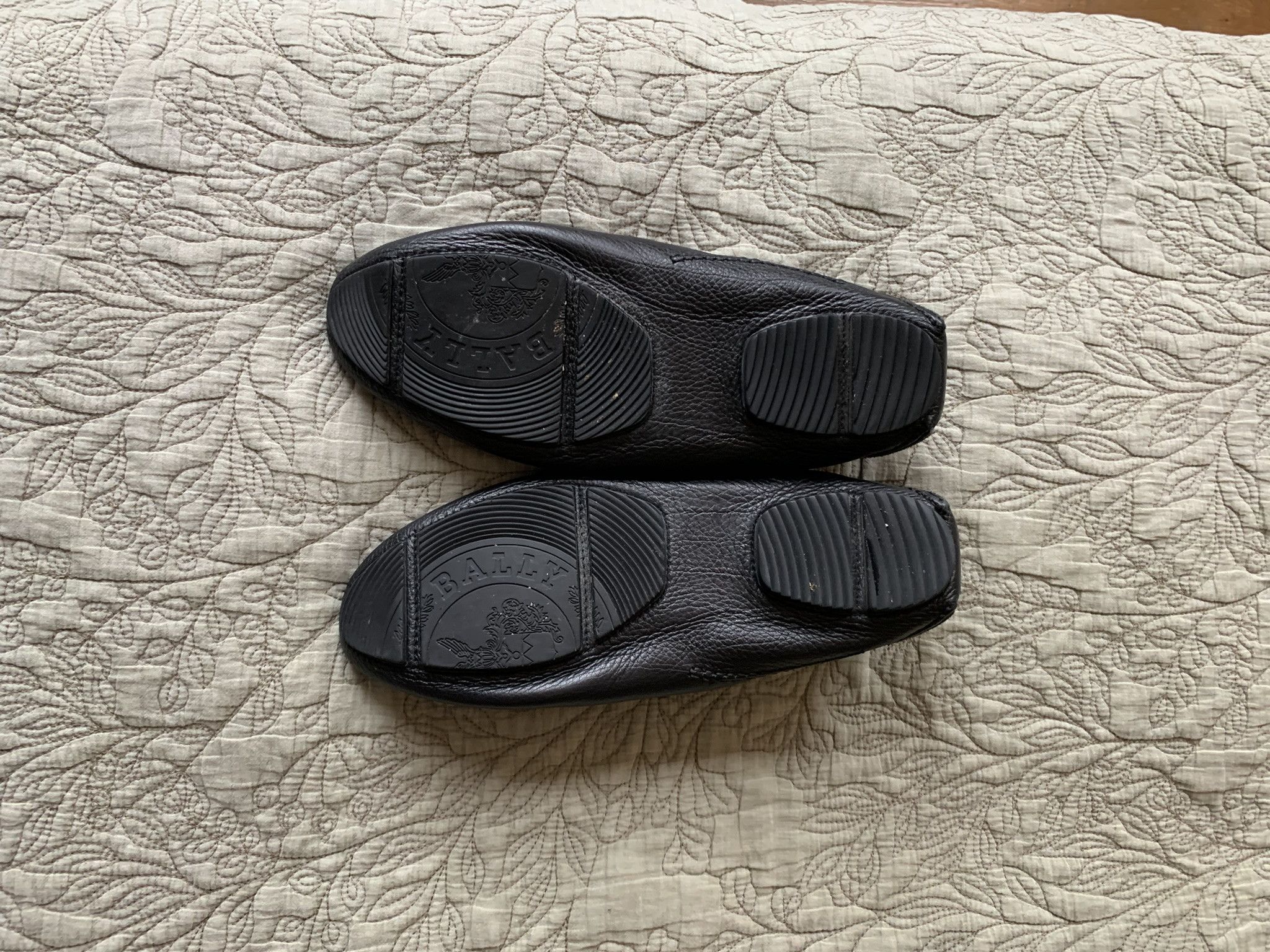 Bally Bally Black Leather Loafers Size US 9 / EU 42 - 4 Thumbnail