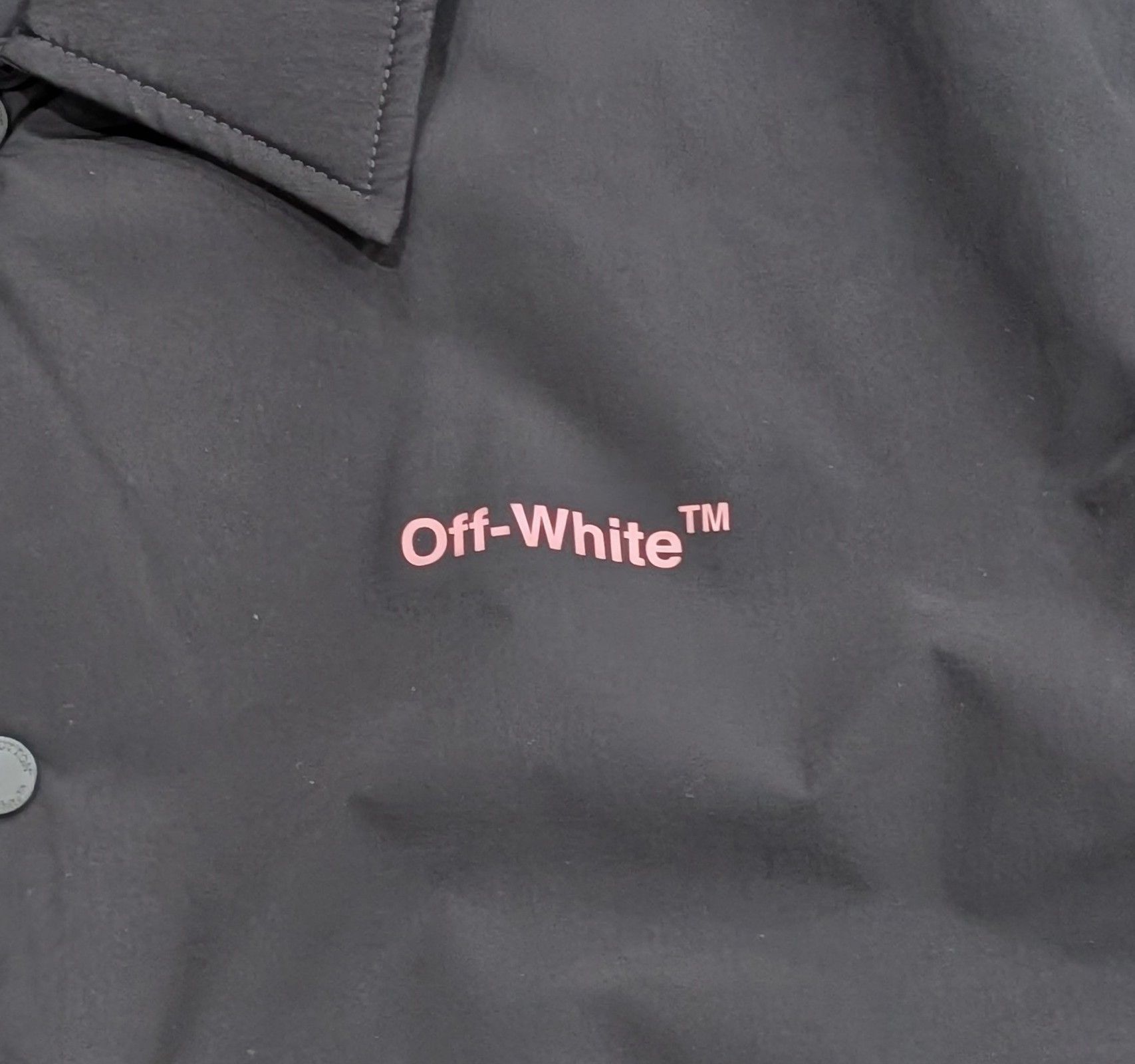 Off-White OFF-WHITE Graffiti Puppet Coaches Jacket Black Medium Size US M / EU 48-50 / 2 - 3 Thumbnail