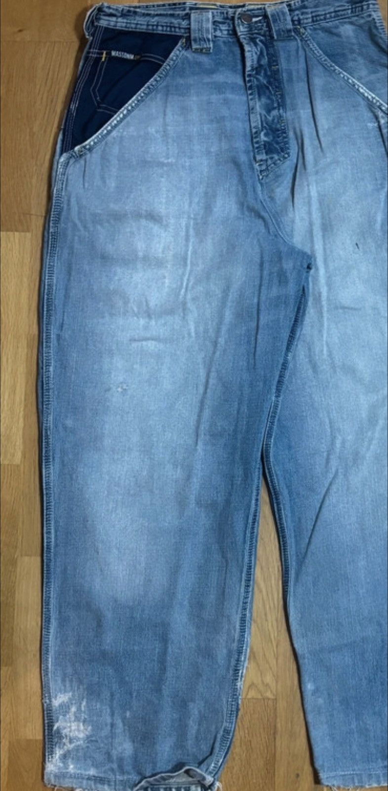 Other Freak Mass Denim Baggy Pants Size US 32 / EU 48 - 4 Thumbnail