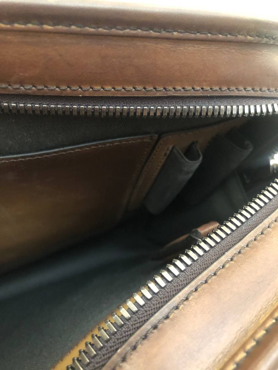 Berluti Berlui Berluti Brown Venezia Leather Deux Jours Briefcase Size ONE SIZE - 11 Thumbnail
