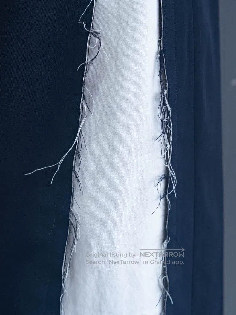 Comme des Garcons Comme Des Garcons size S Deep navy blue torn skirt Size 24" / US 00 / IT 34 - 7 Thumbnail