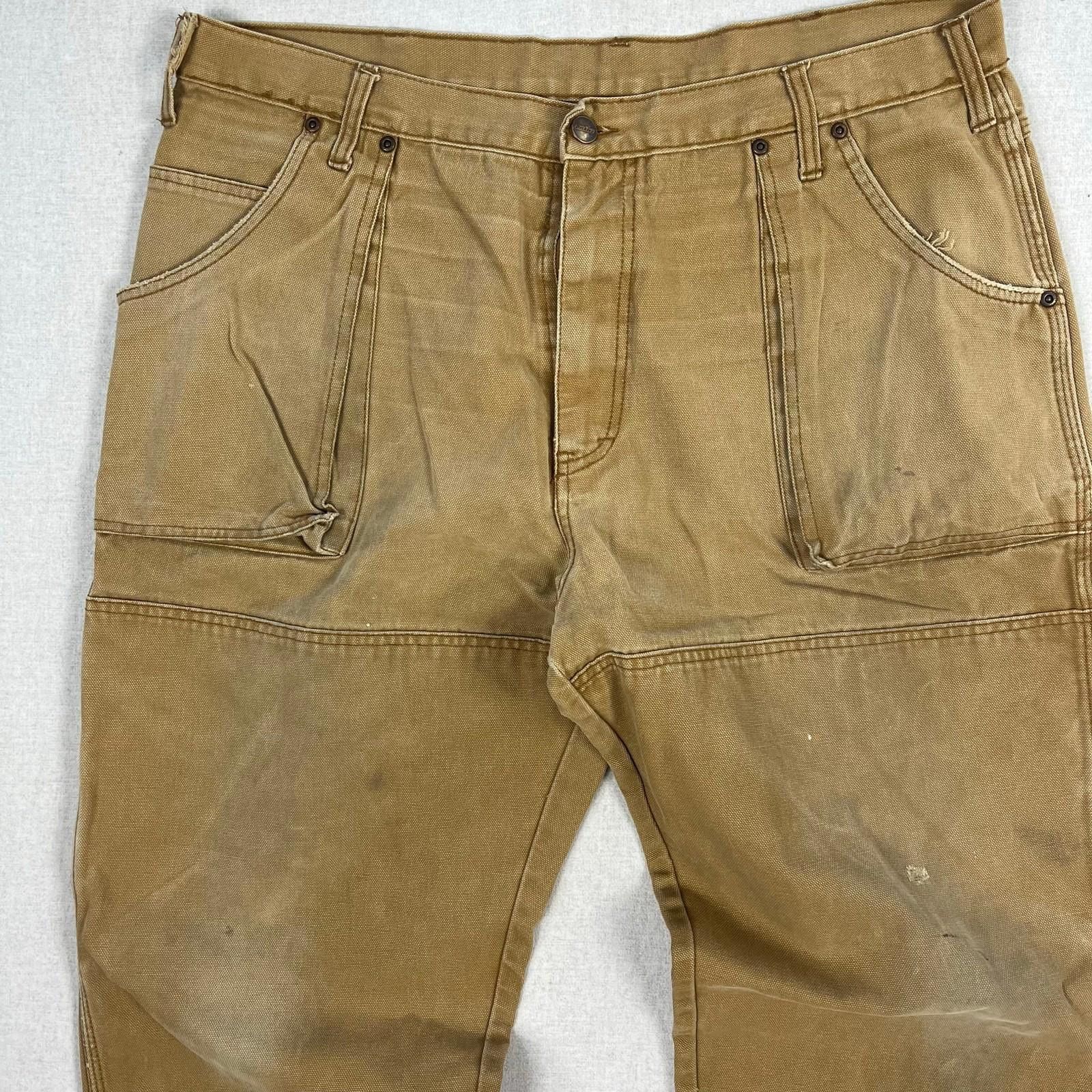 Dickies Distressed Brown Dickies Carpenter Double Knee Work Pants 38 Size US 38 / EU 54 - 4 Thumbnail