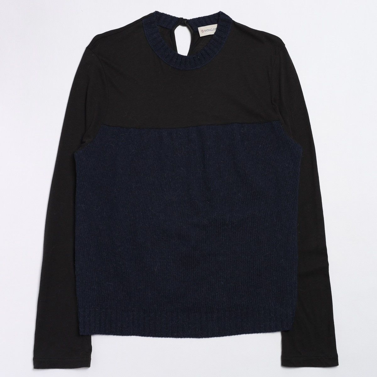 Moncler Moncler Wool Cotton Sweater Longsleeve Pullover Size M / US 6-8 / IT 42-44 - 1 Thumbnail