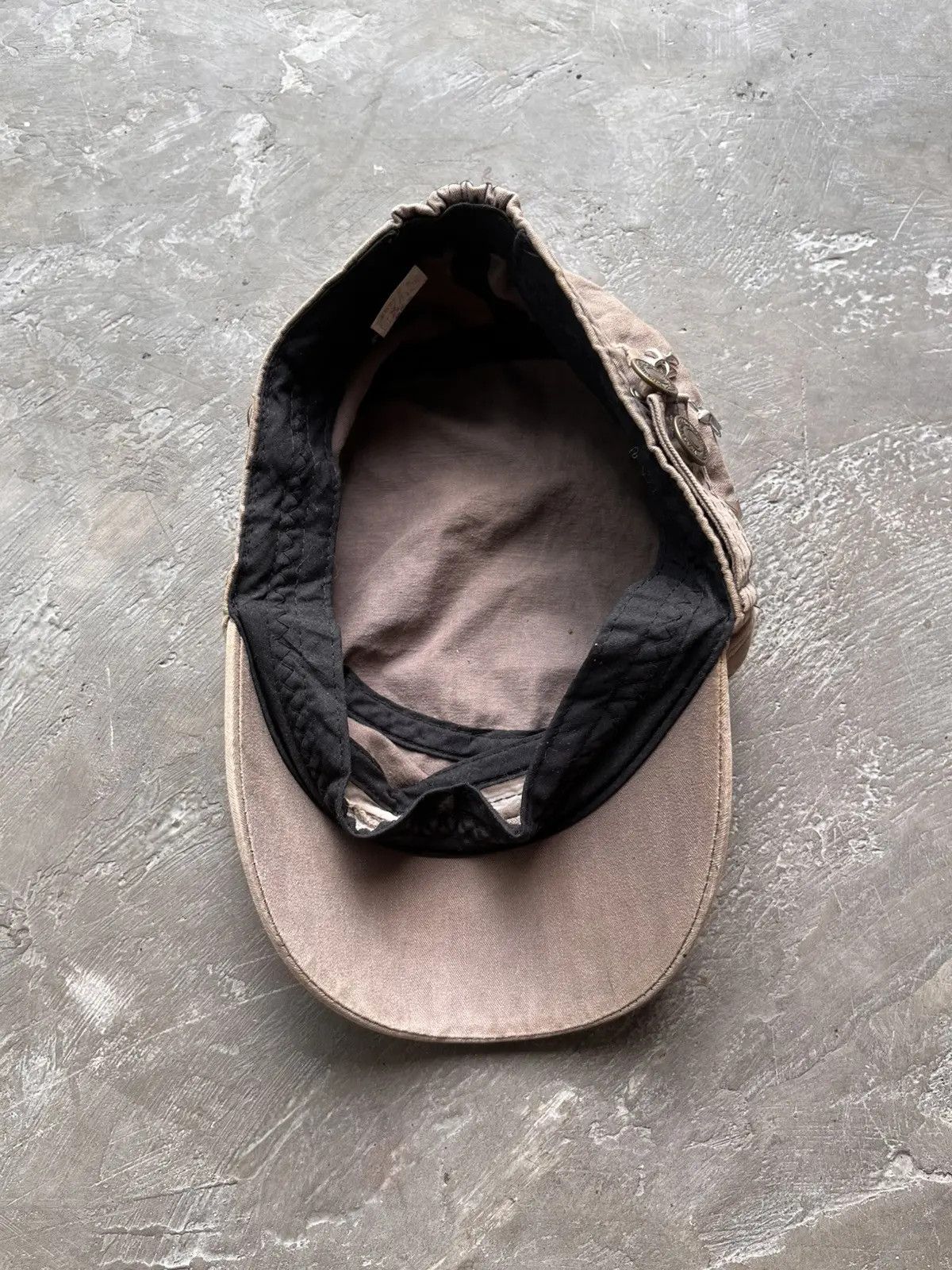 Yasuyuki Ishii Distressed Cadet Hat Punk Size ONE SIZE - 3 Thumbnail