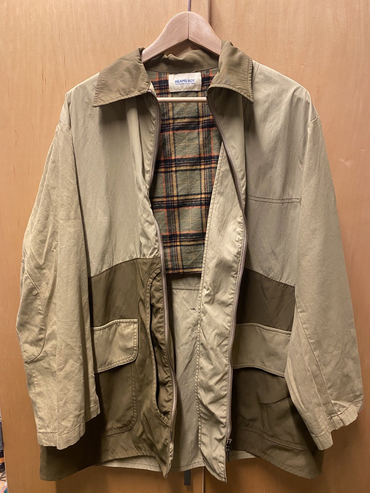 Beams Japan Beams Boy Japan Outerwear khaki jacket Size ONE SIZE - 1 Thumbnail