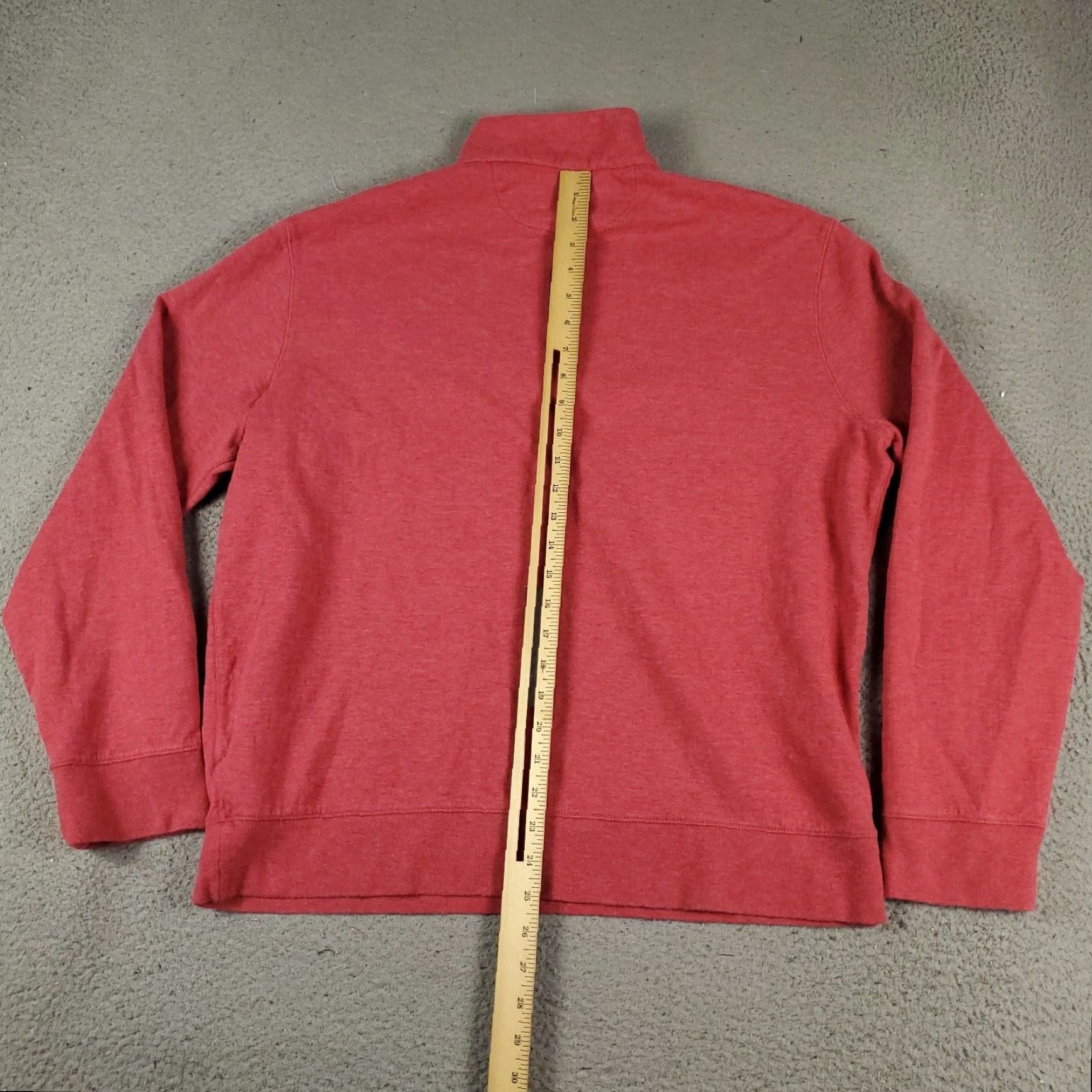Ralph Lauren Ralph Lauren Red Pony 1/4 Zip Pullover Sweater Mens Large Cotton Long Sleeve Size US L / EU 52-54 / 3 - 5 Thumbnail