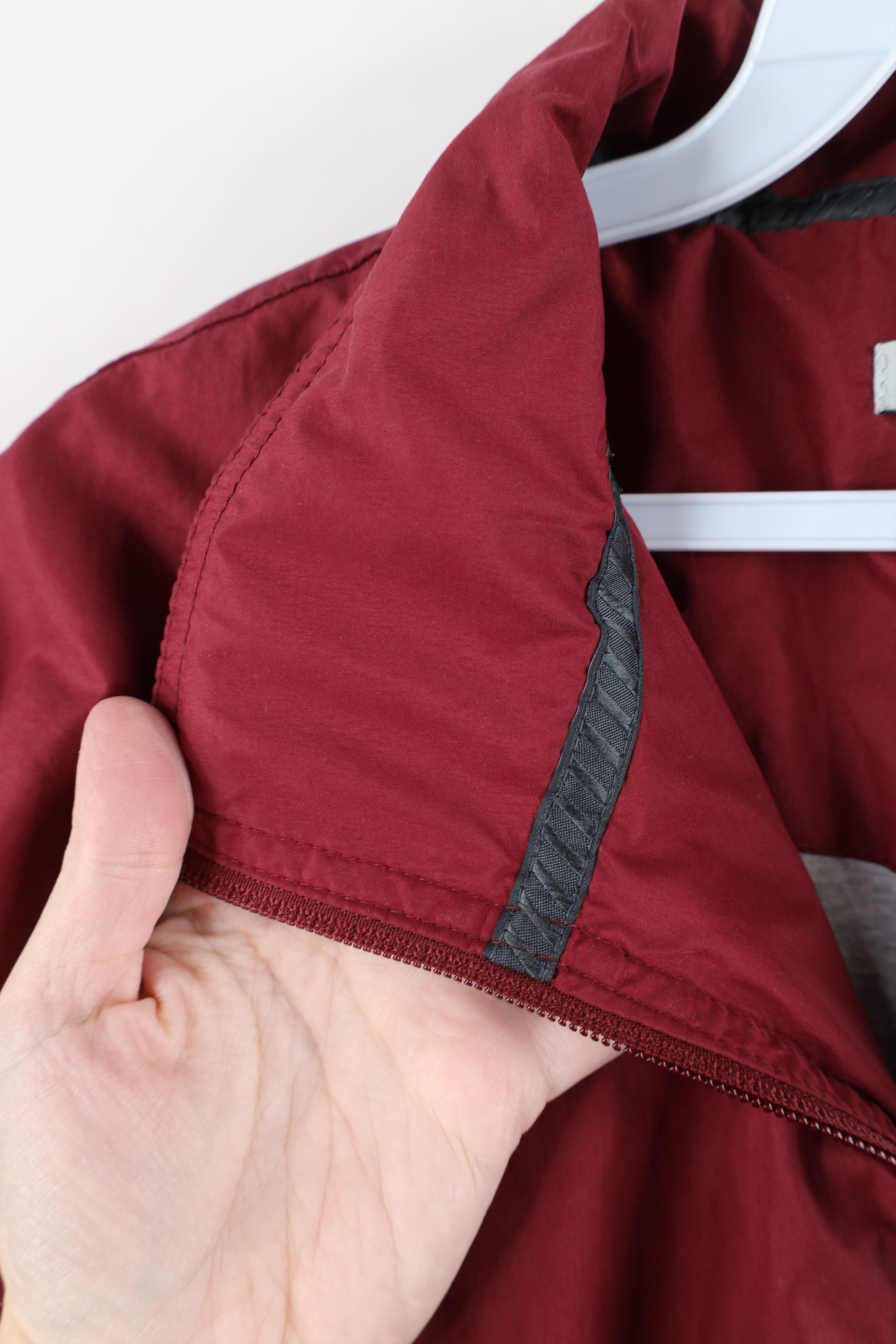 Nike × Vintage Vintage Nike Scott Mini Swoosh Lined Windbreaker Jacket Size US L / EU 52-54 / 3 - 10 Thumbnail