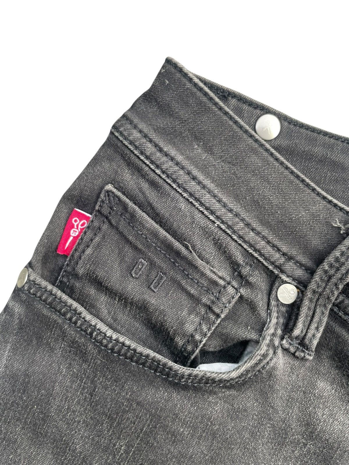 Designer Tramarossa black denim Size US 33 - 4 Thumbnail