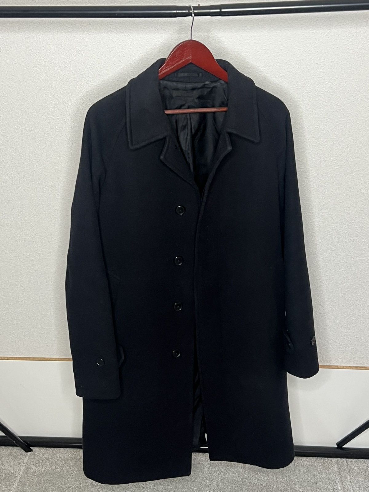 Uniqlo Balmacaan Coat Size US M / EU 48-50 / 2 - 1 Thumbnail