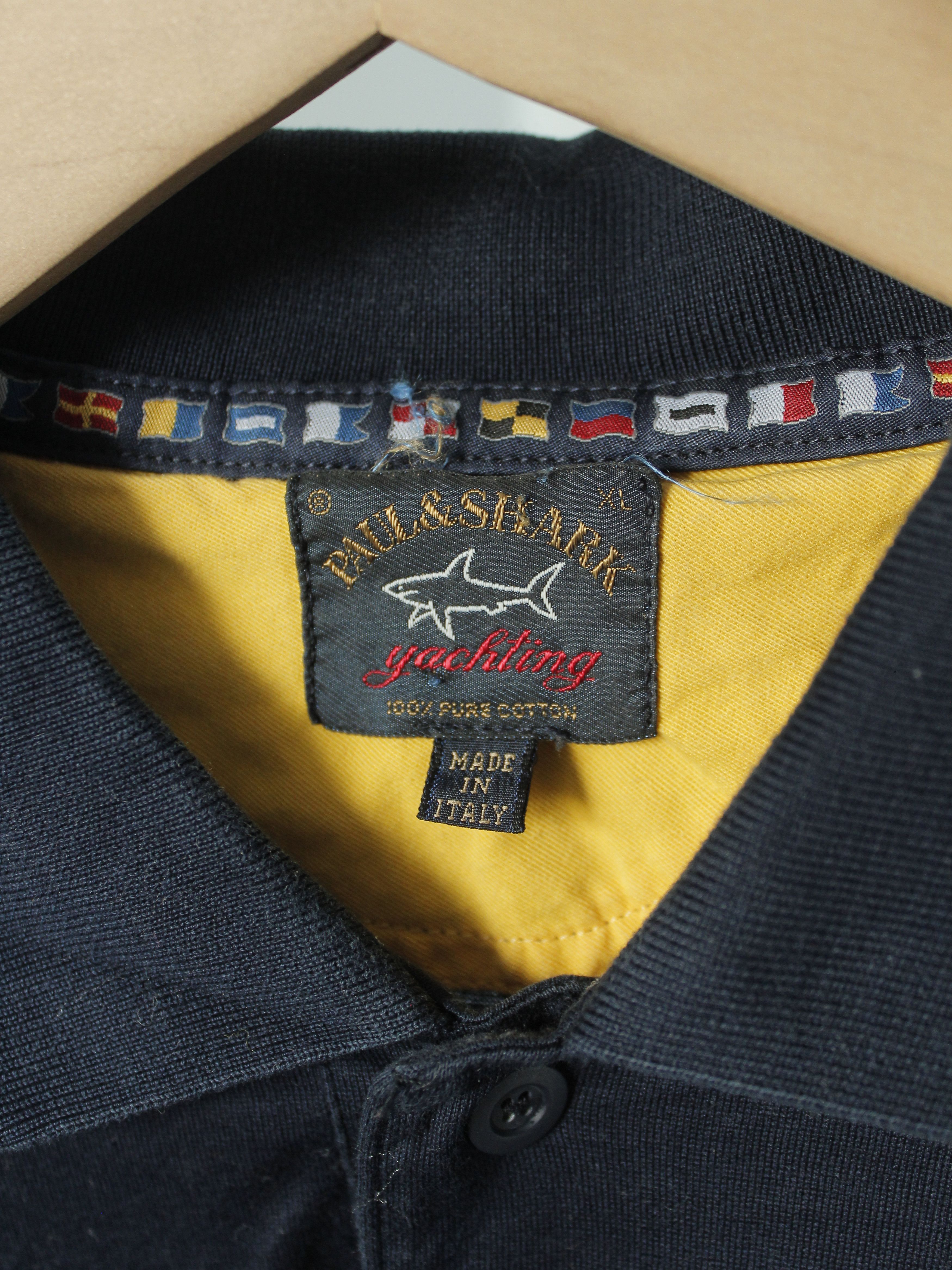 Paul & Shark VINTAGE PAUL SHARK POLO SHIRT Size US XL / EU 56 / 4 - 5 Thumbnail