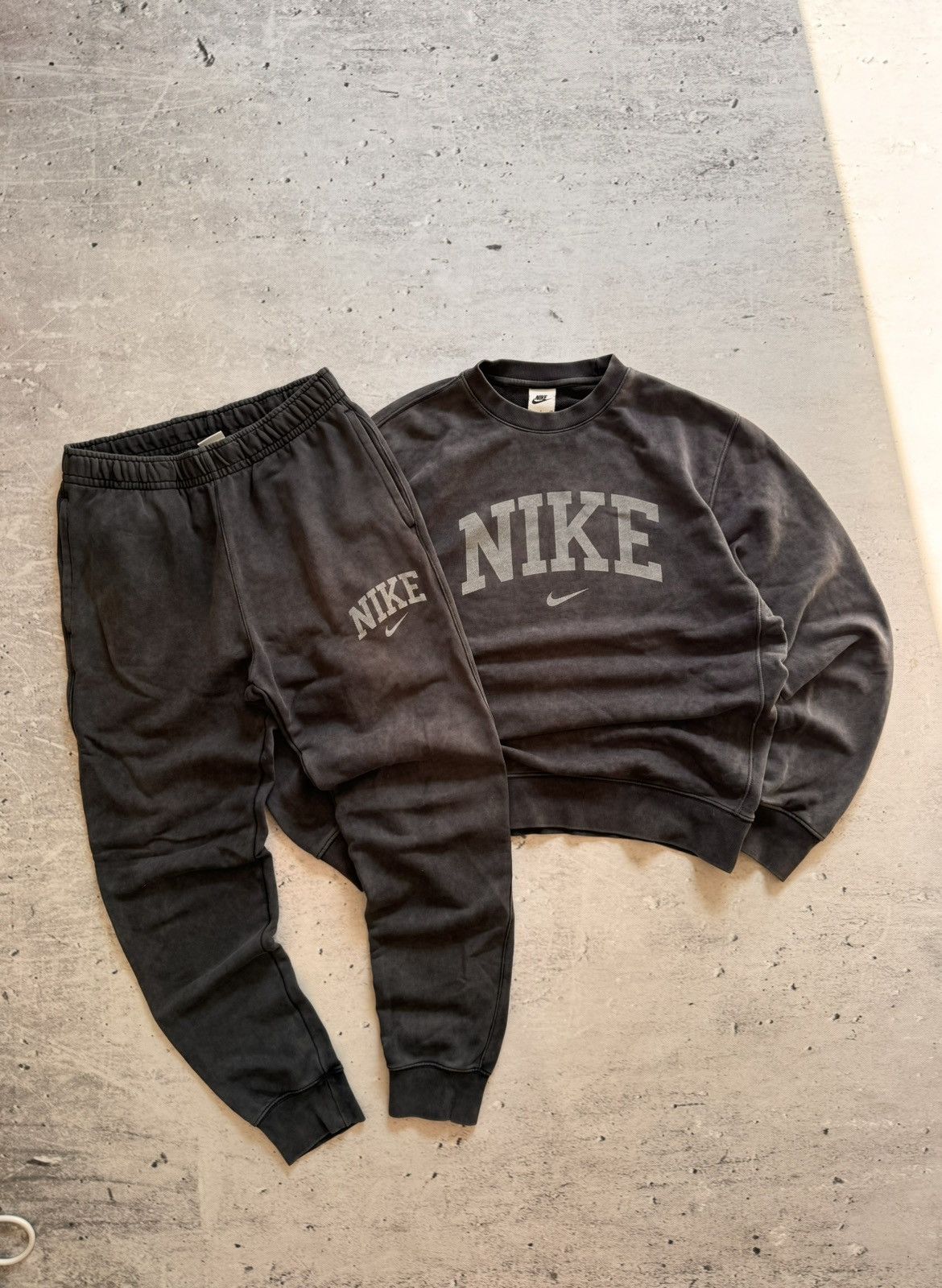 Nike × Vintage NIKE VINTAGE OVERSIZE DRIL TRACK SUIT Y2k Size US S / EU 44-46 / 1 - 1 Thumbnail