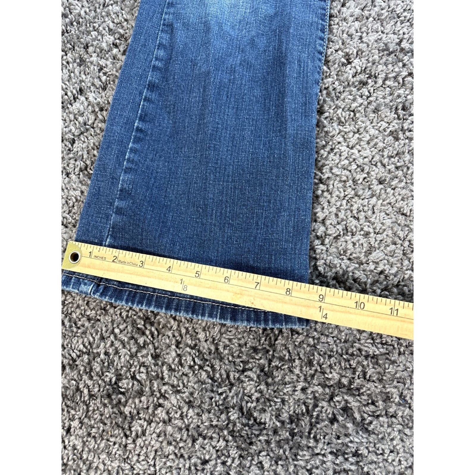 Levi's Levi's 529 Jeans Women Bootcut Denim Cotton Elastane 30x30 Mid Rise Blue Classics Pockets Stretch Size 30" / US 8 / IT 44 - 3 Thumbnail