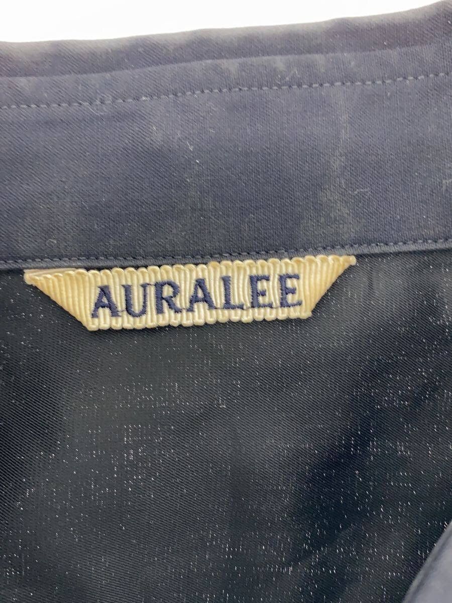 Auralee Black Super Fine Tropical Wool Shirt Size US L / EU 52-54 / 3 - 6 Thumbnail