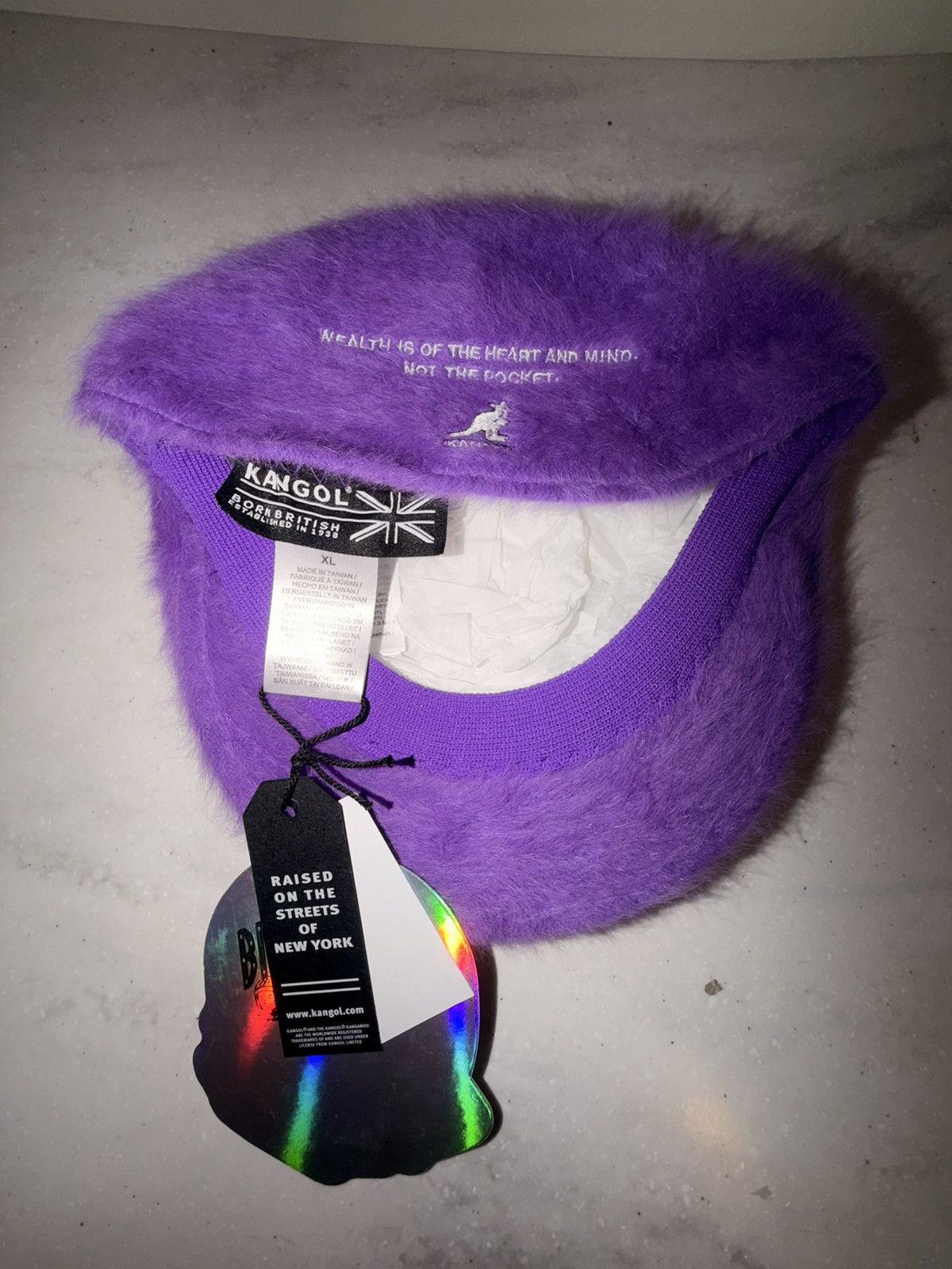 Billionaire Boys Club BILLIONAIRE BOYS CLUB X KANGOL FUGORA HAT PURPLE XL Size ONE SIZE - 3 Thumbnail