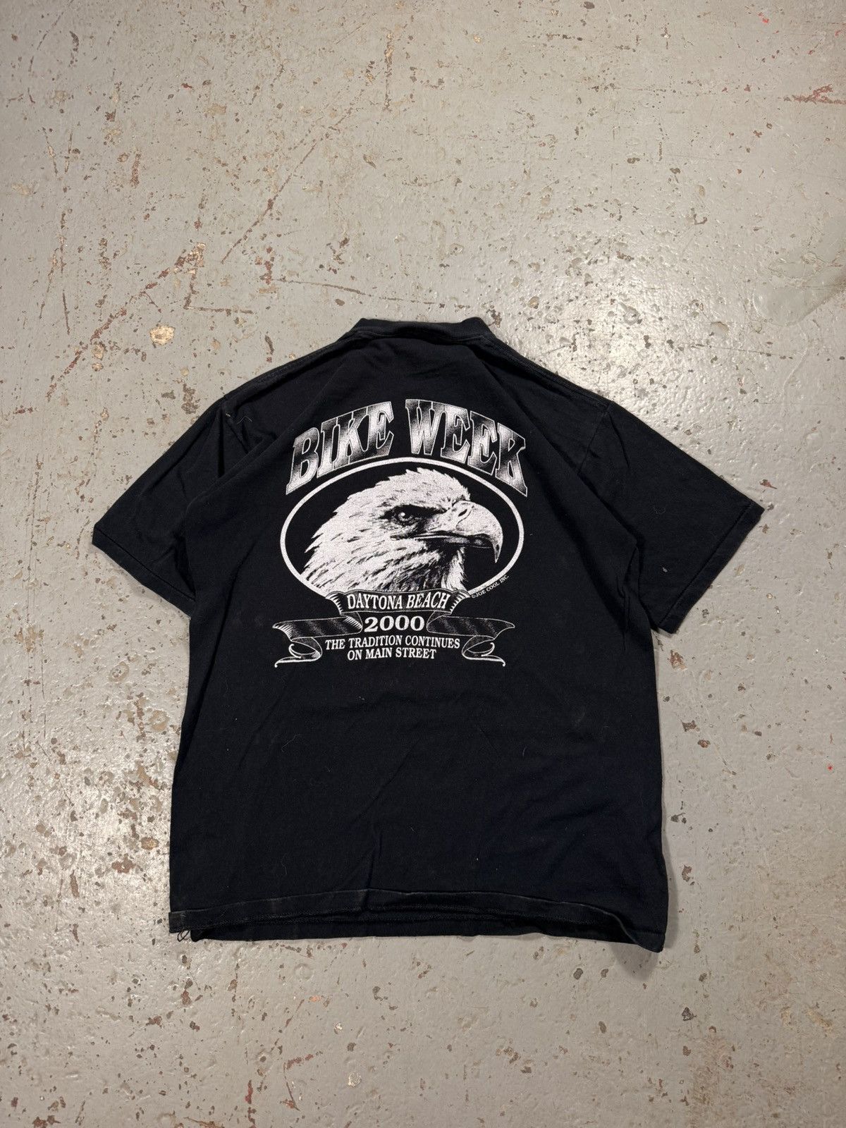 Vintage Vintage Bike week Skull Tee Size US L / EU 52-54 / 3 - 1 Thumbnail