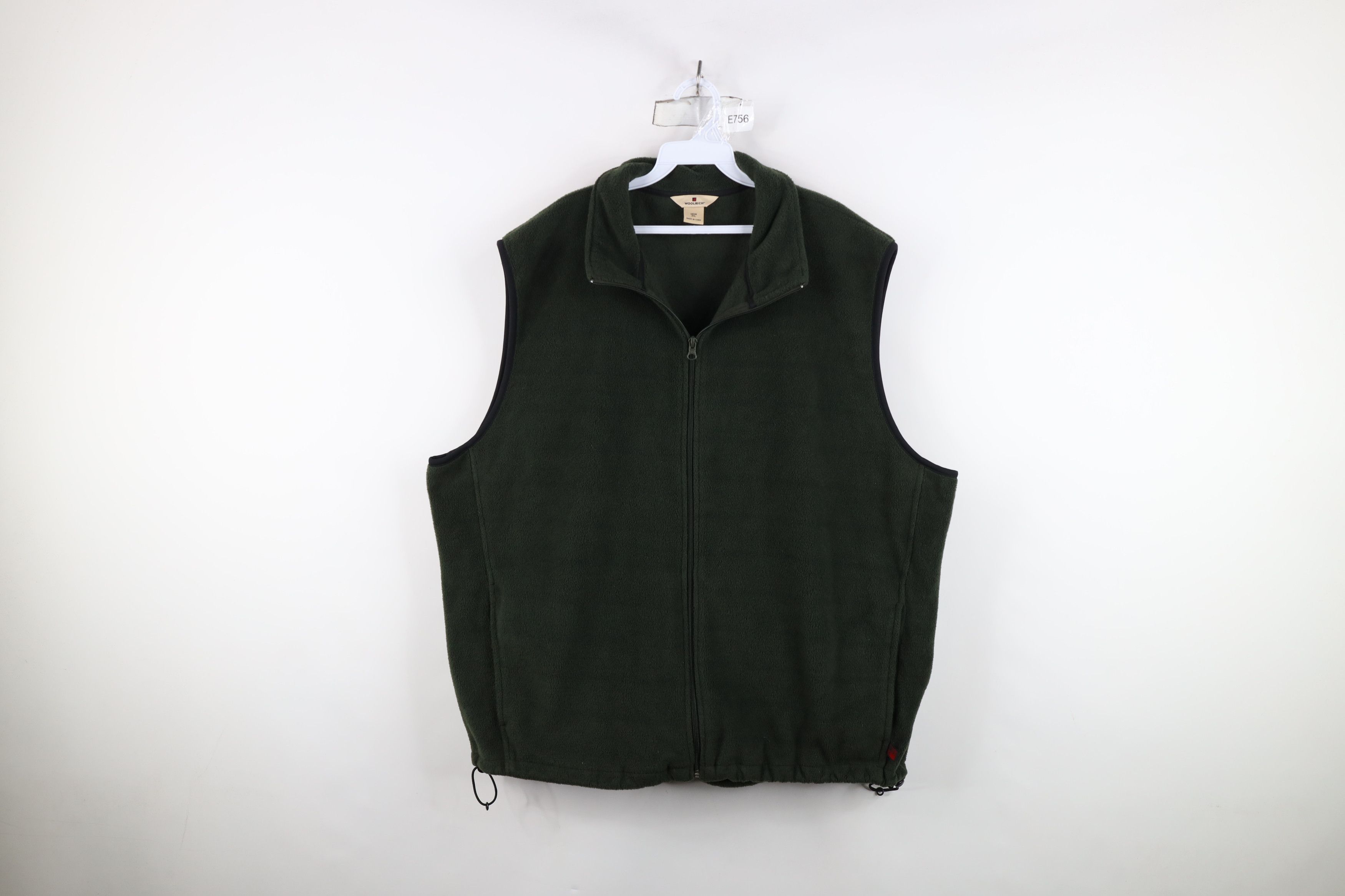 Woolrich Woolen Mills Vintage 90s Woolrich Fleece Full Zip Fleece Vest Jacket Size US XXL / EU 58 / 5 - 1 Thumbnail