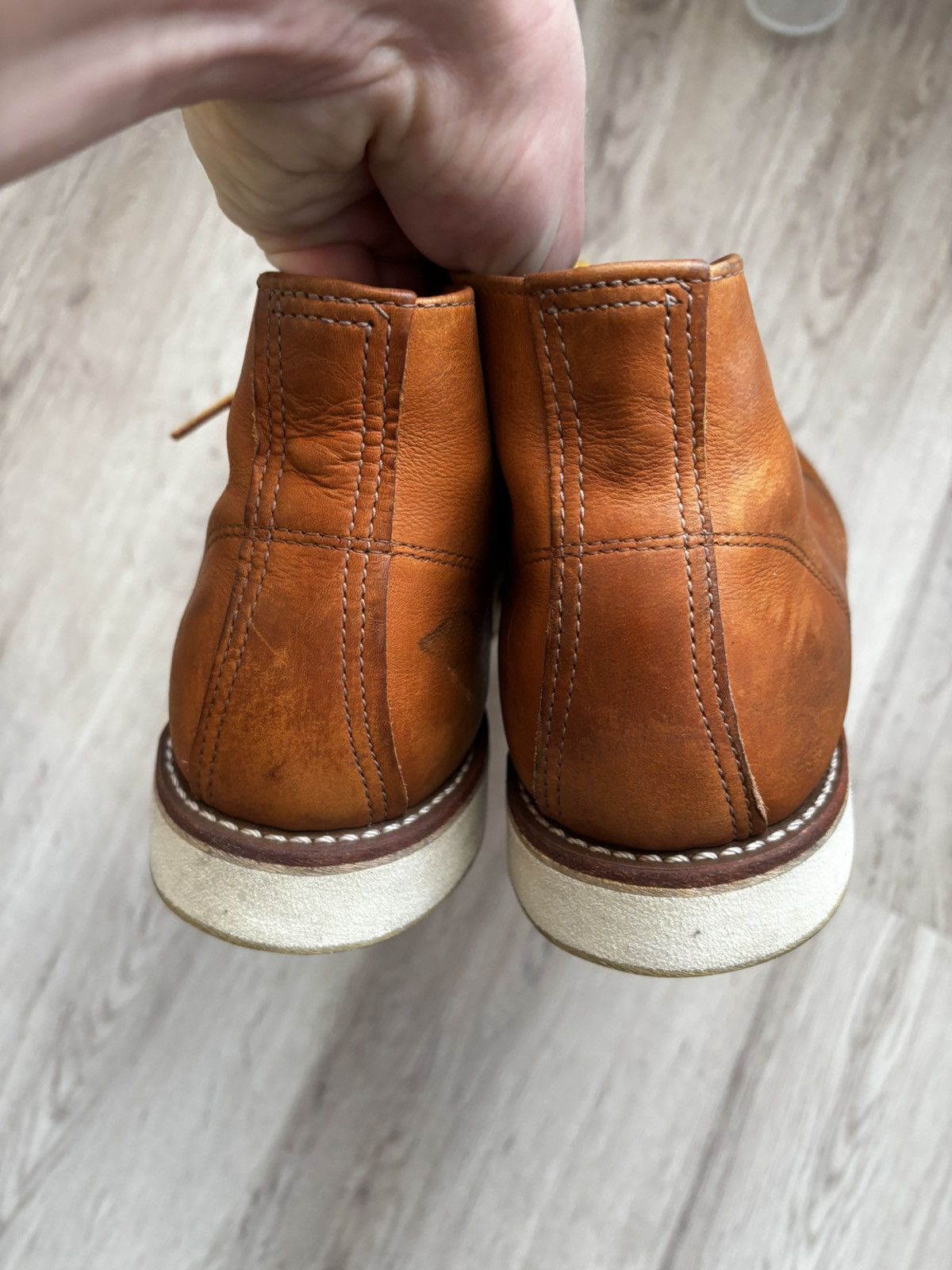 Red Wing Red Wing 3140 Work Chukka (2013, Made in USA) – Size 10D Size US 10 / EU 43 - 7 Thumbnail