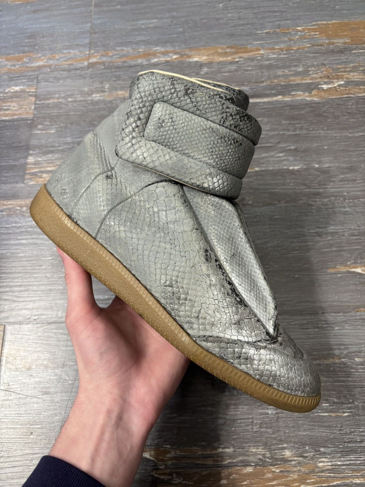 Maison Margiela Maison Margiela Future High Reflective Snakeskin size 10 Size US 10 / EU 43 - 2 Thumbnail